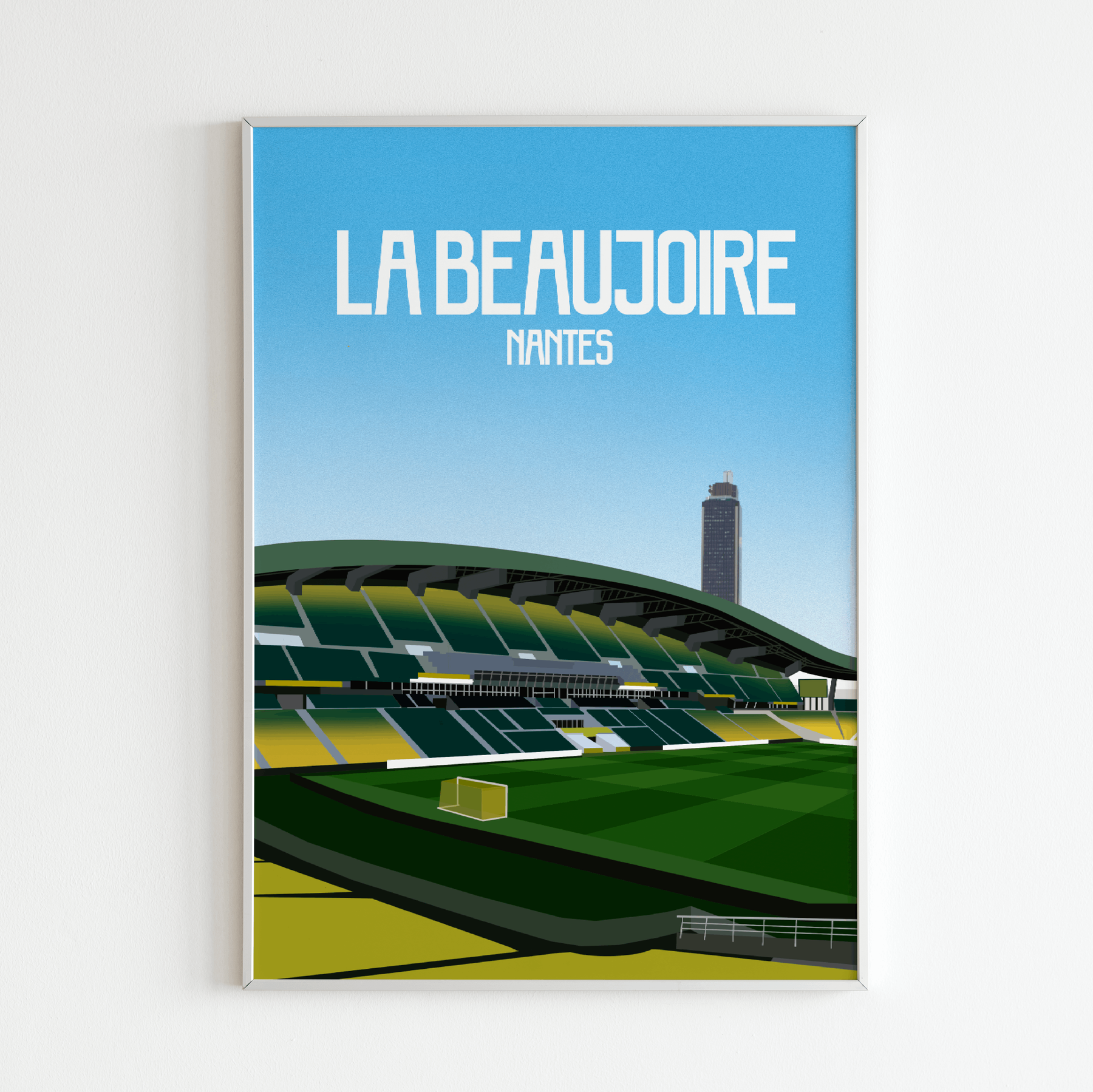 Poster Stade de la Beaujoire 6 MÈTRES