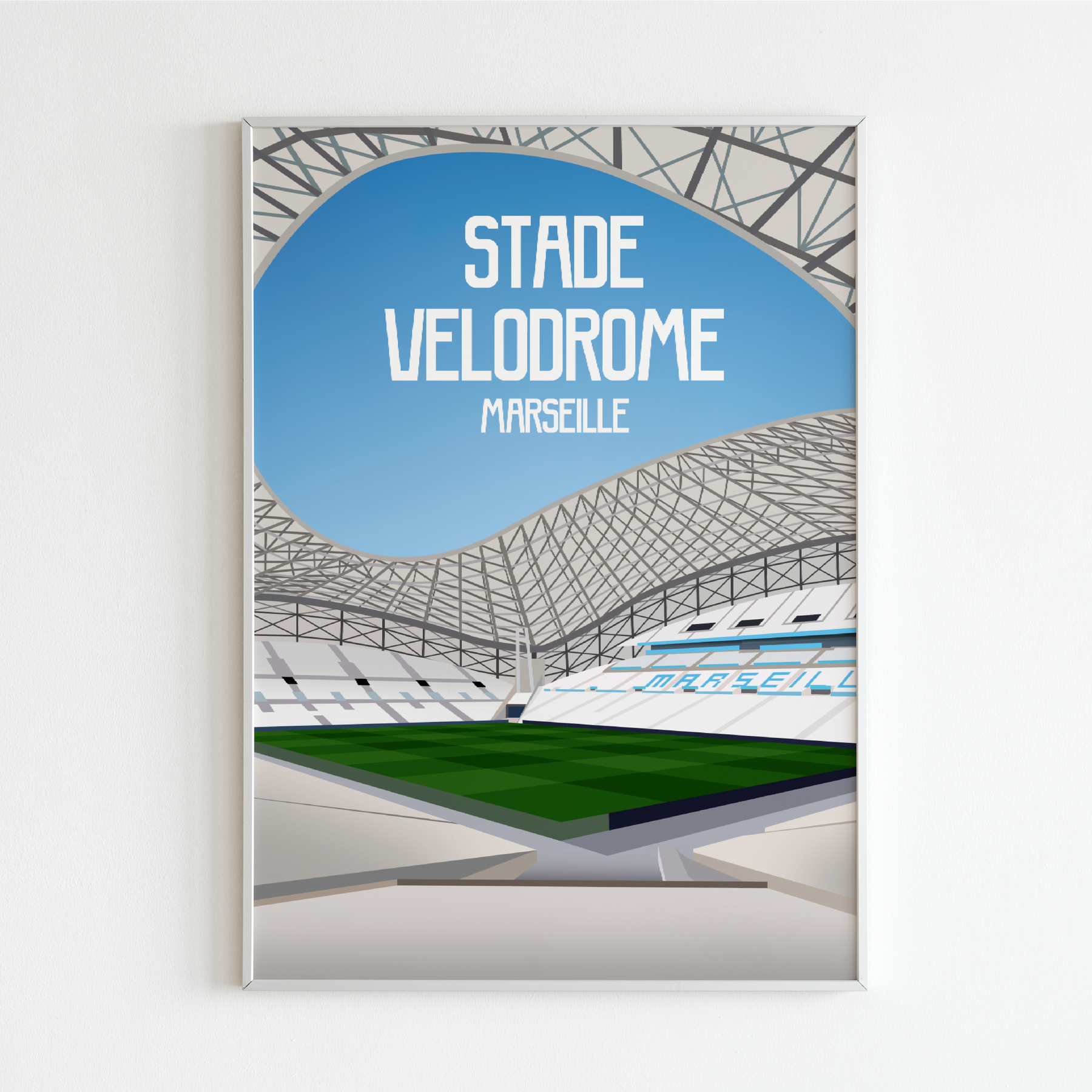 Cadre Stade Vélodrome - Marseille