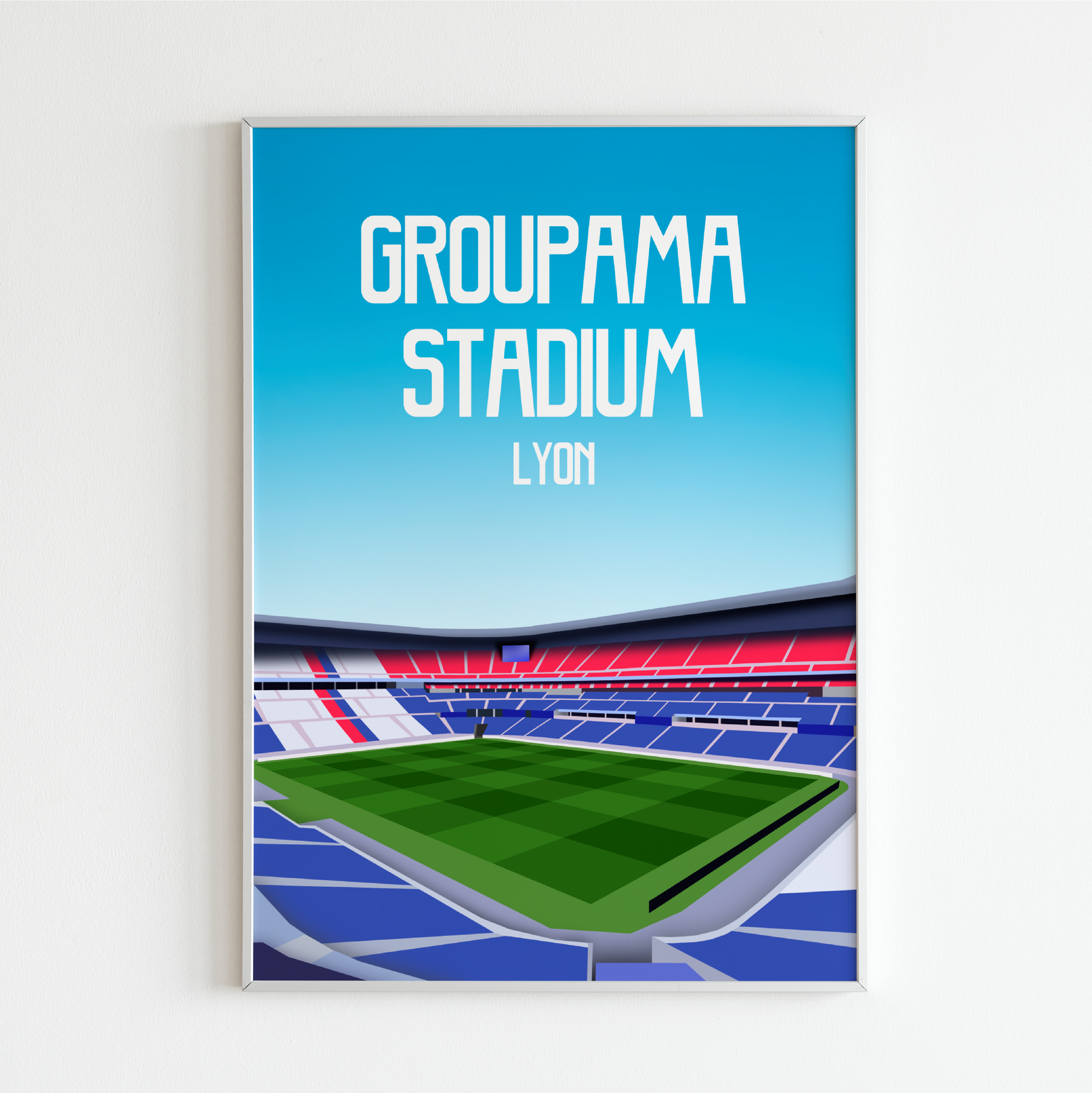 Cadre Groupama Stadium - Olympique Lyonnais