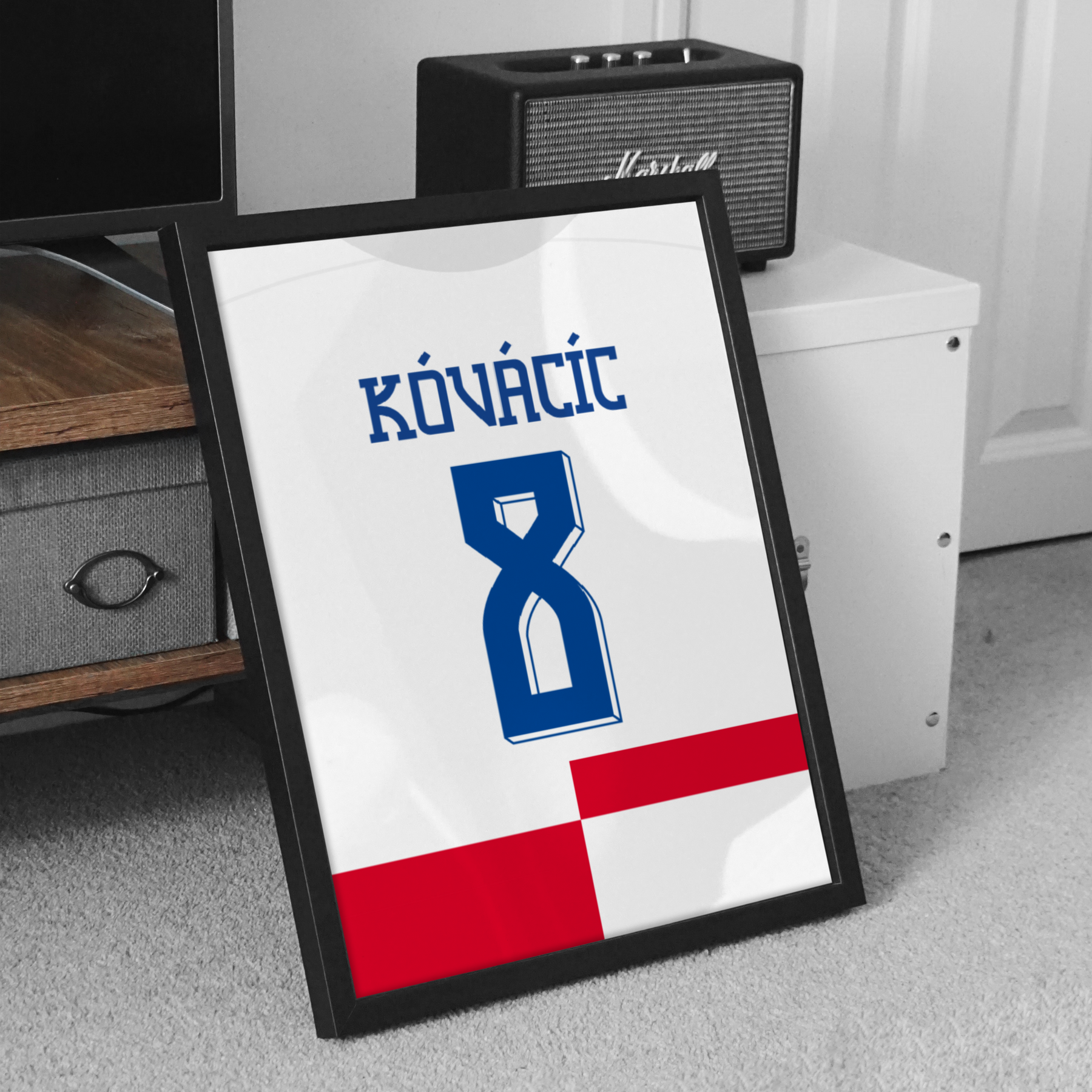 Cadre maillot Croatie 2024