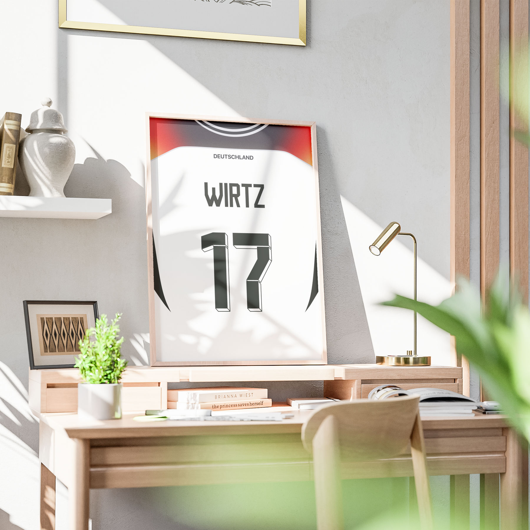 Cadre maillot Allemagne 2024