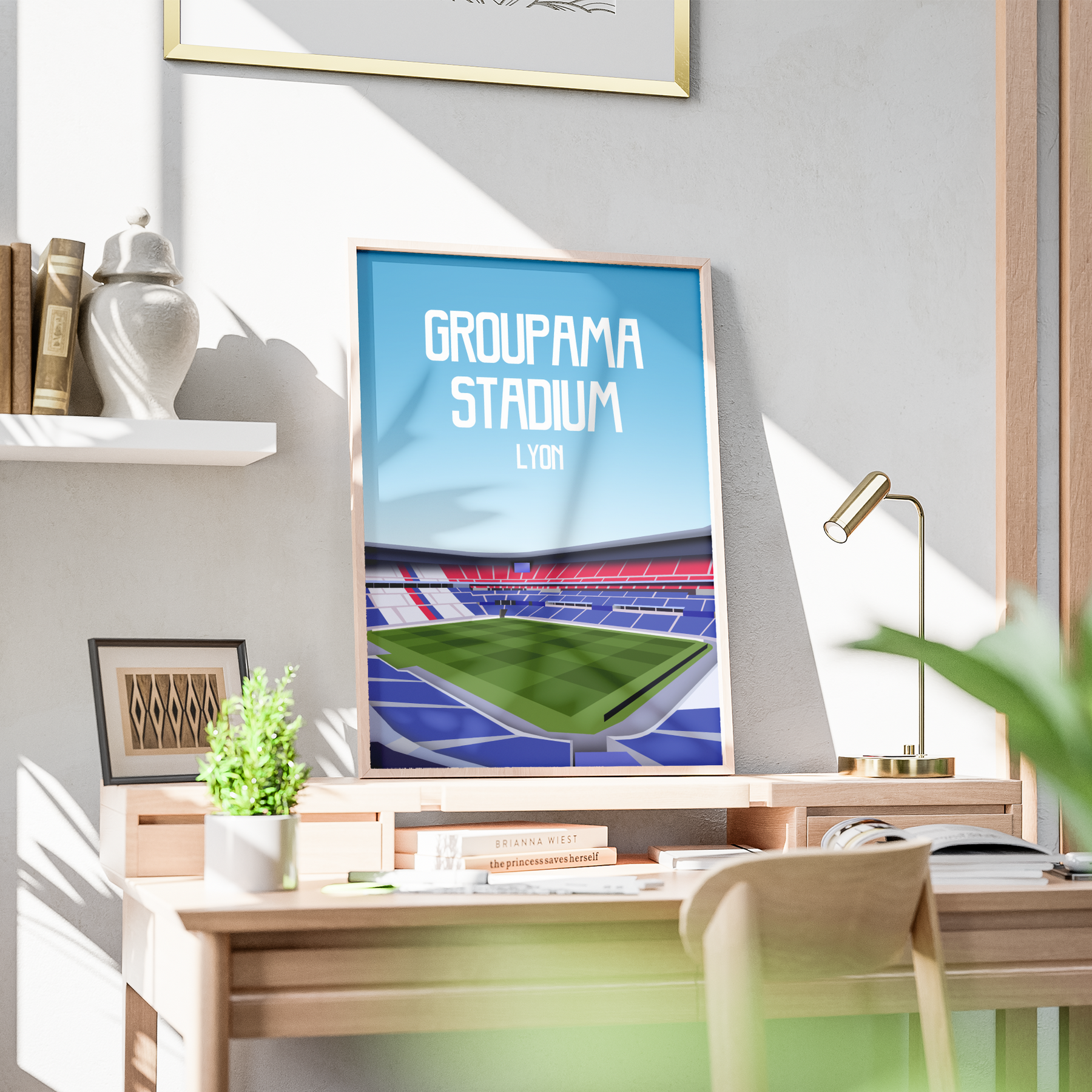 Cadre Groupama Stadium - Olympique Lyonnais