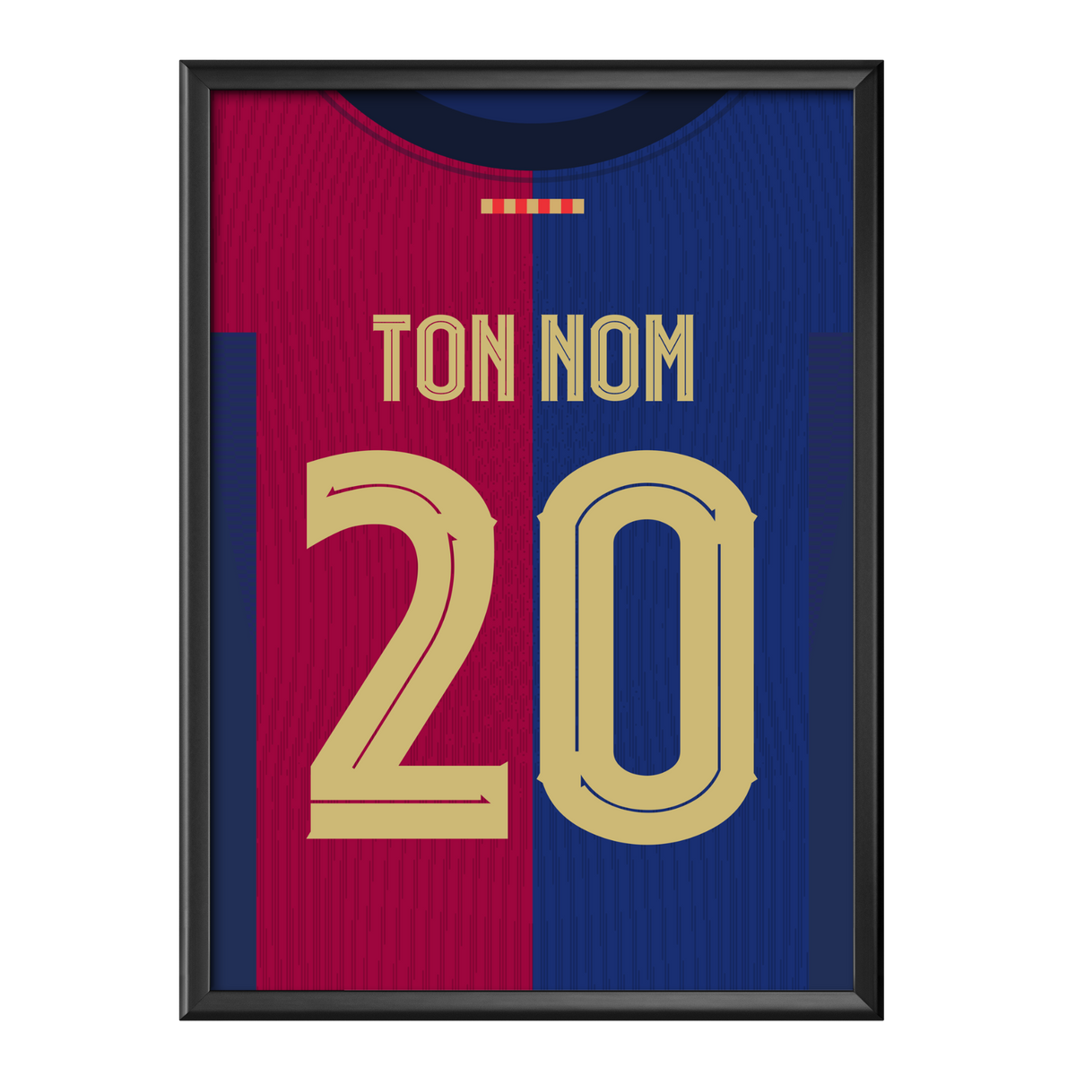 Cadre maillot FC Barcelone 2024/25