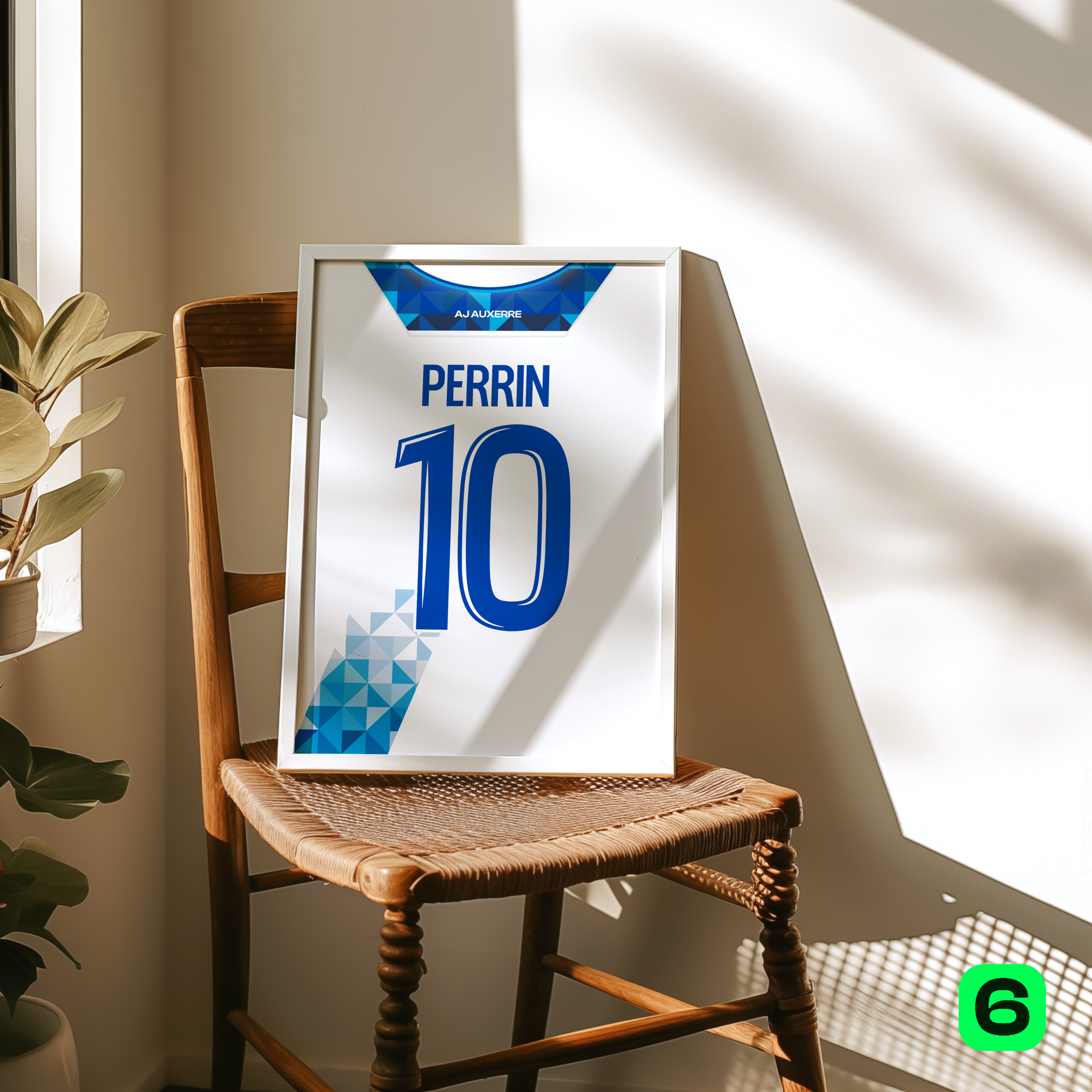 Cadre maillot Auxerre 2024/25