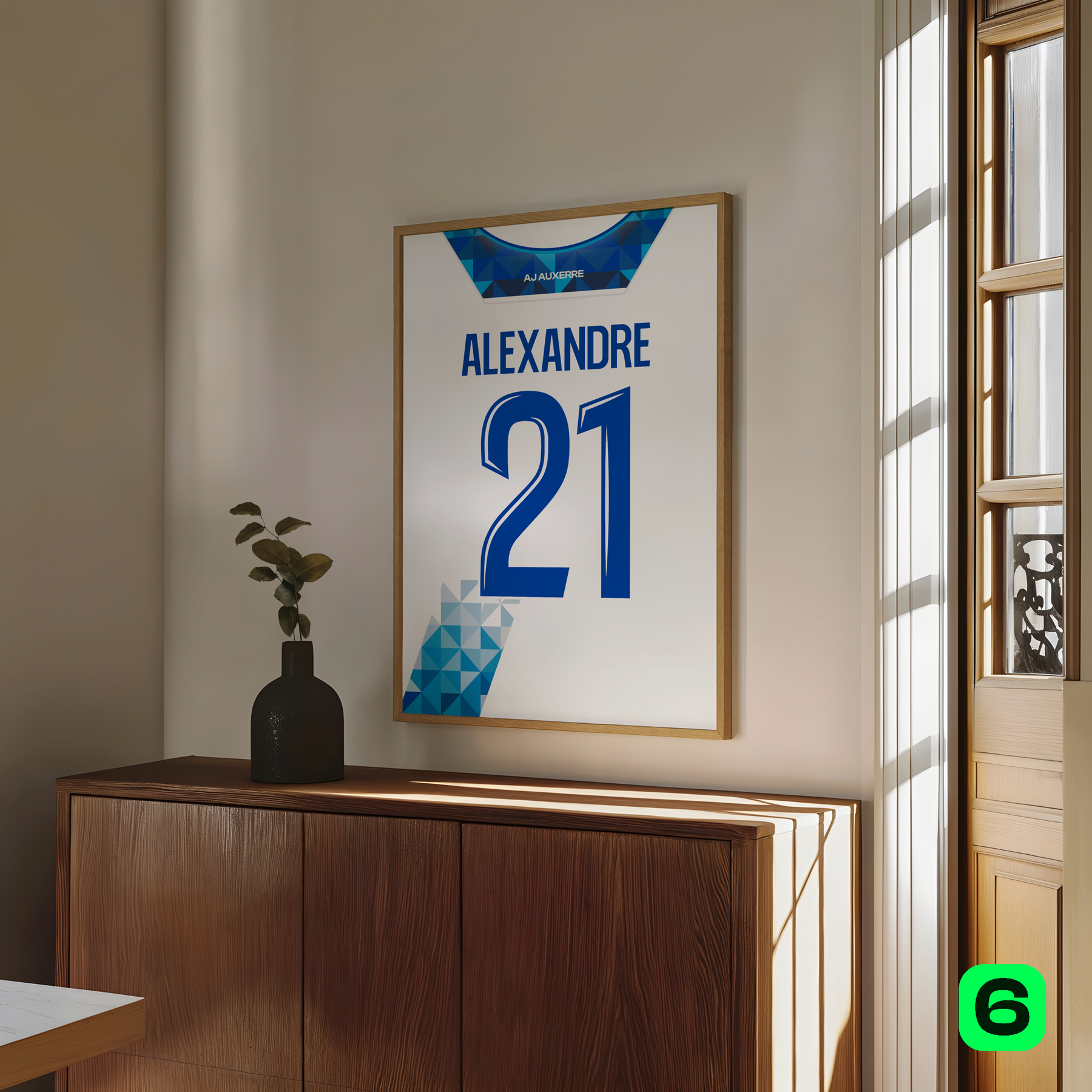 Cadre maillot Auxerre 2024/25
