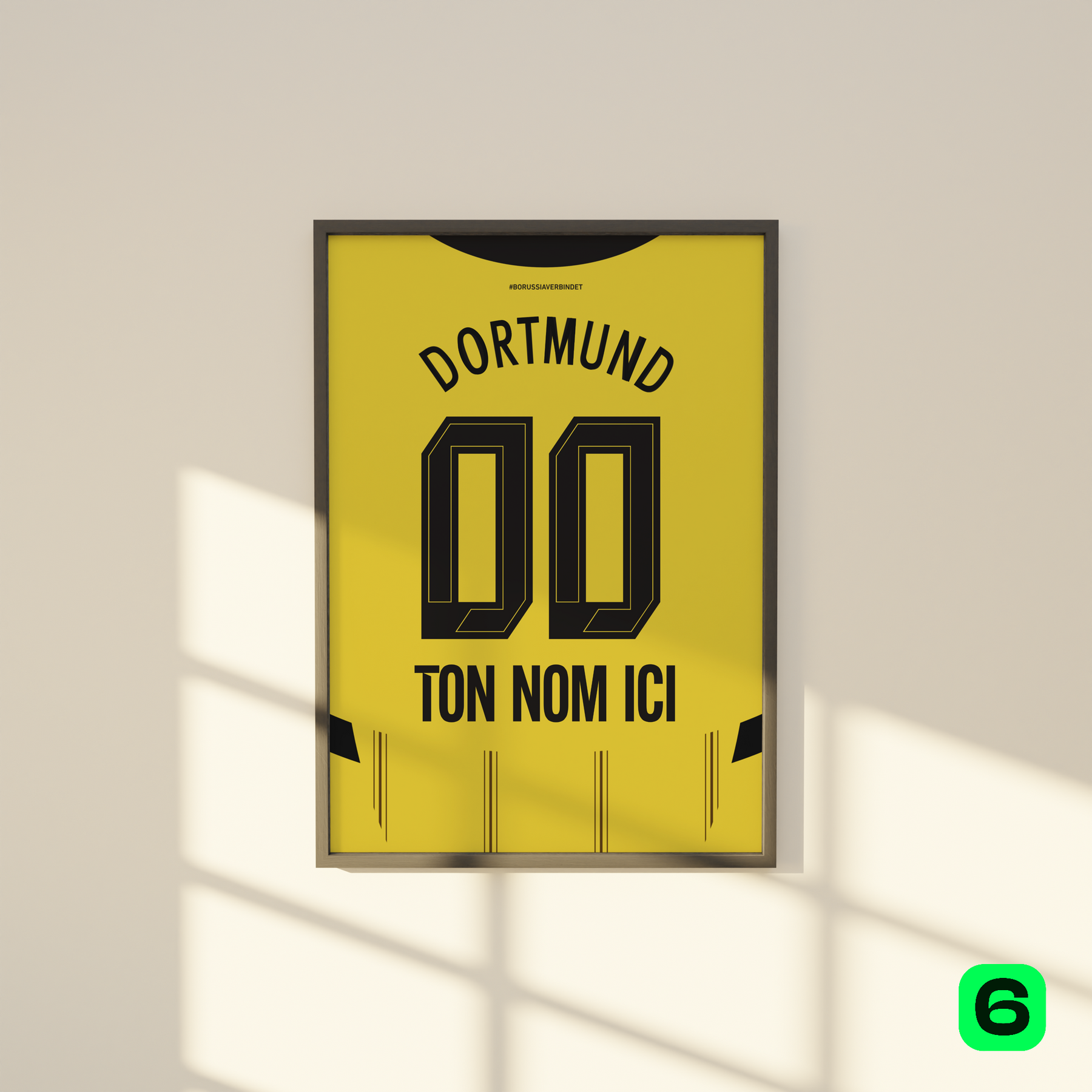 Cadre maillot BVB Dortmund 2024/25