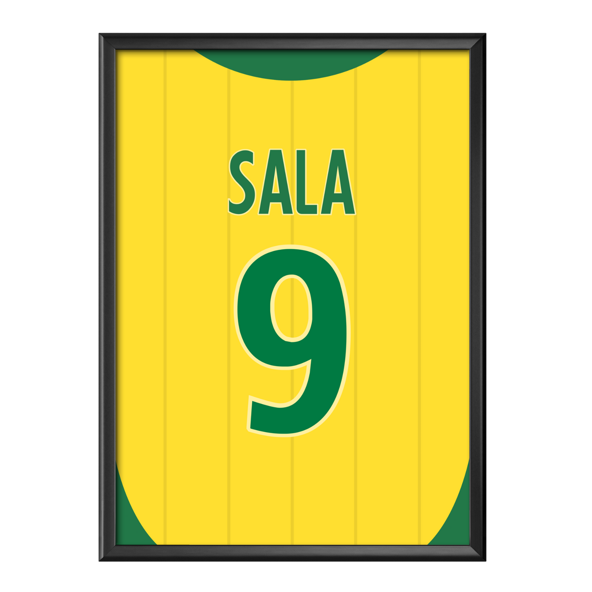 Cadre maillot Emiliano Sala Nantes - Saison 2018/19