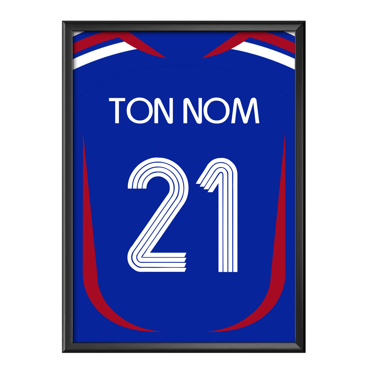 Cadre maillot Équipe de France 2006