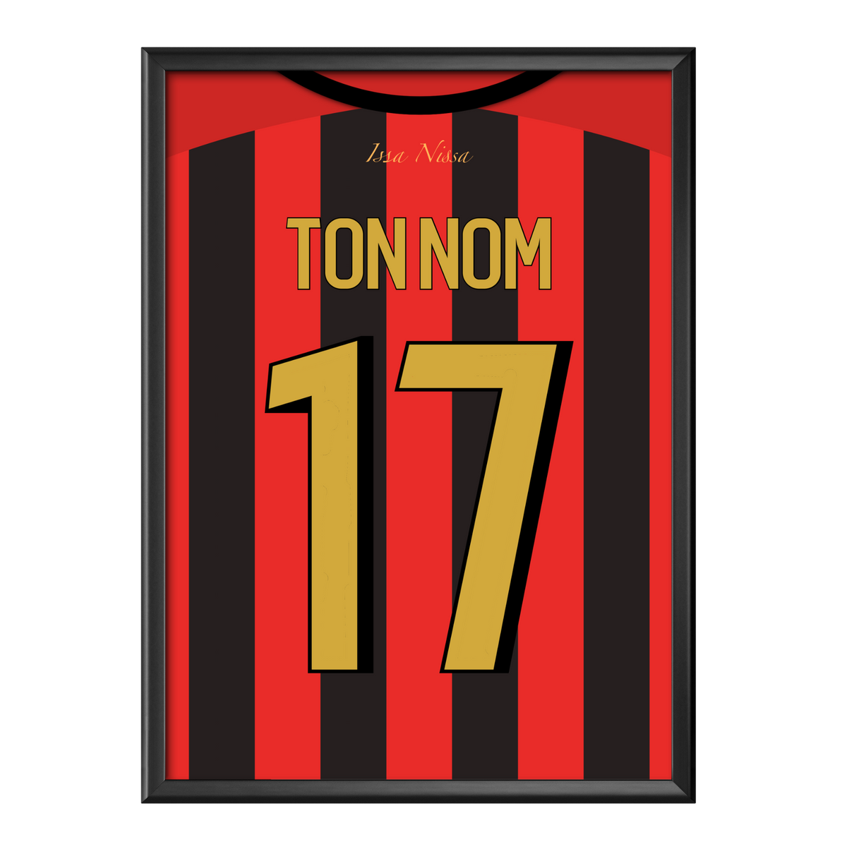 Cadre maillot Nice 2024/25