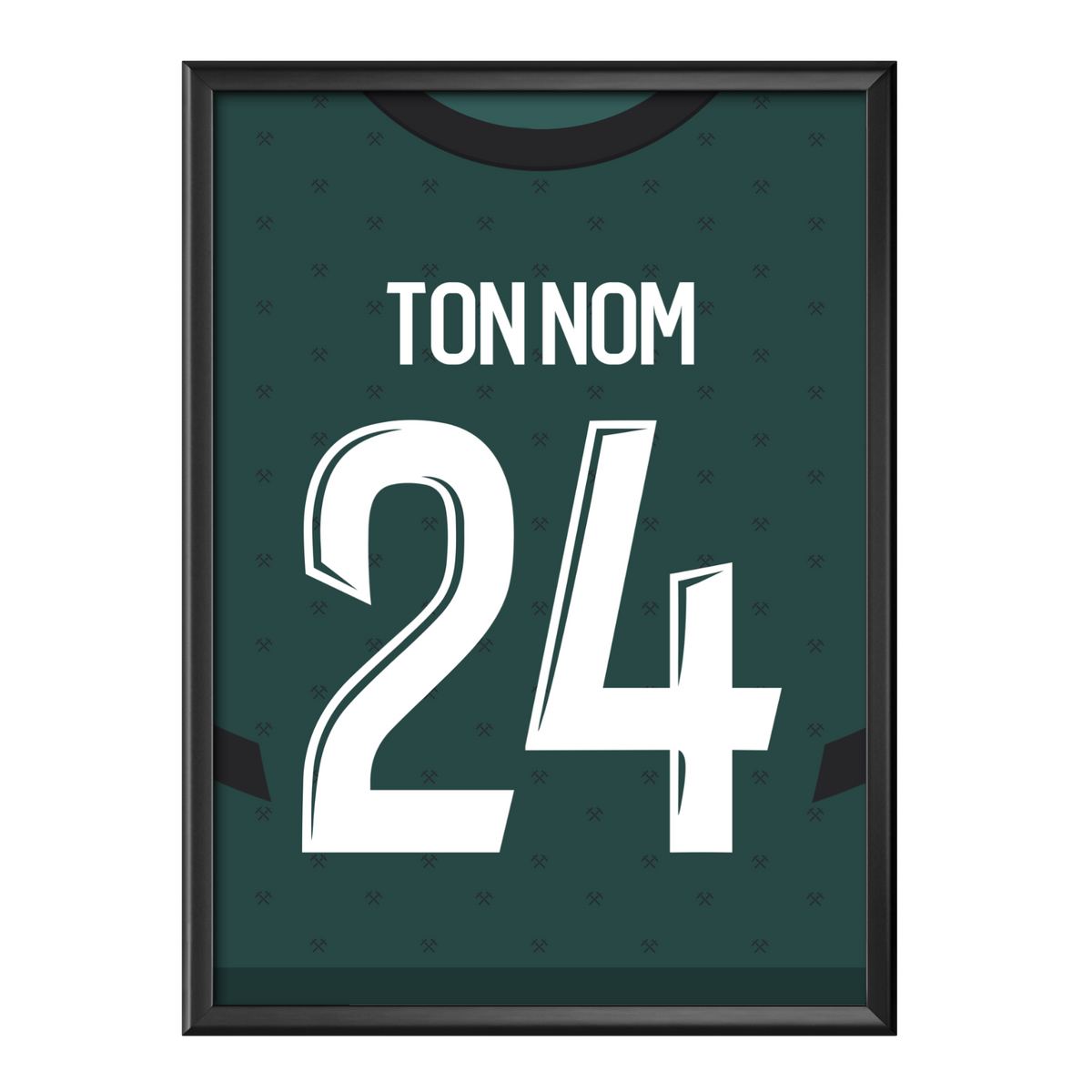 Cadre maillot Lens Extérieur 2024/25