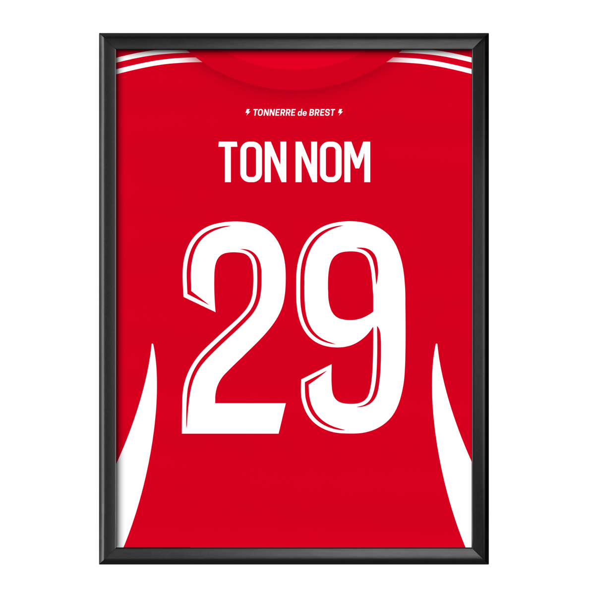 Cadre maillot Brest 2024/25