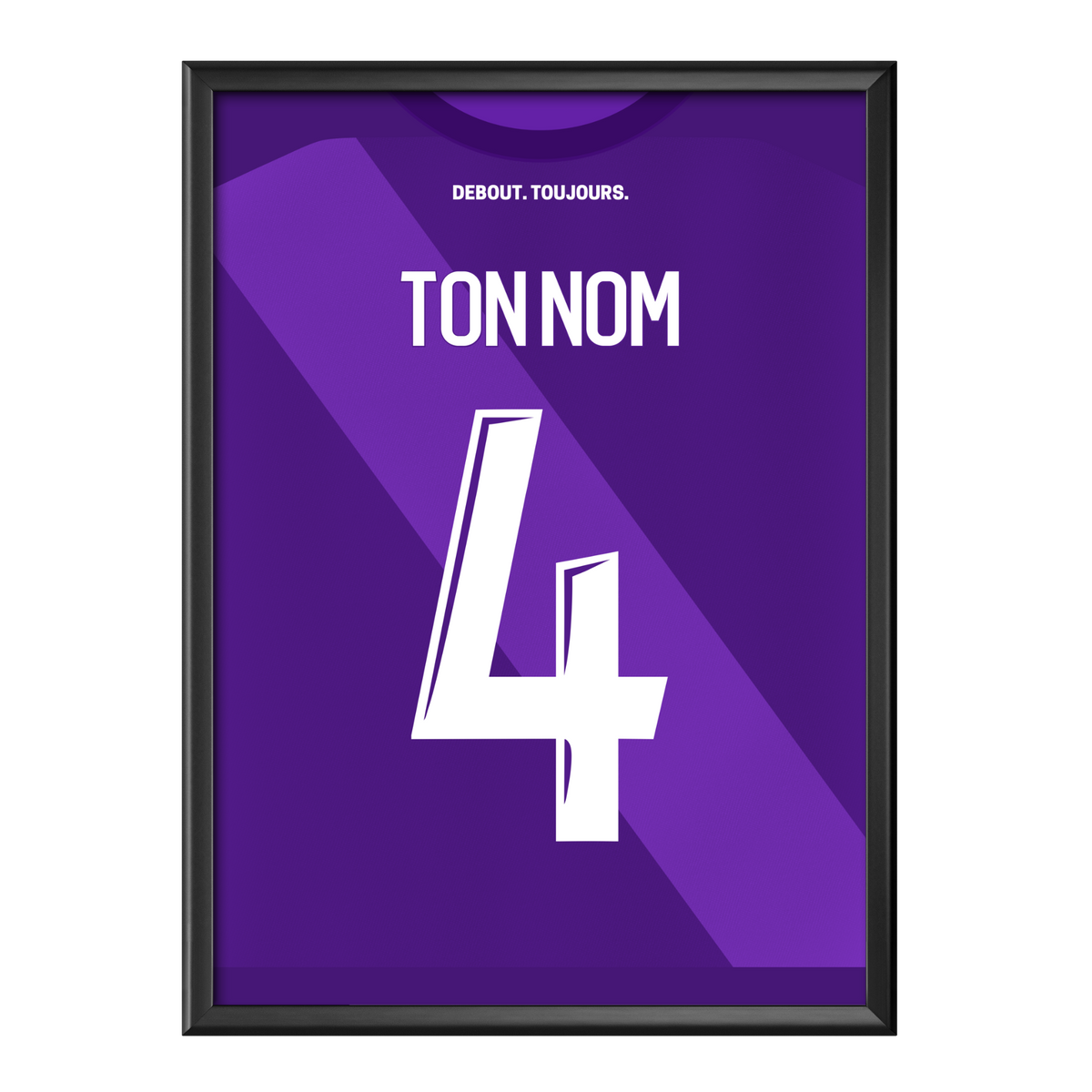 Cadre maillot Toulouse 2024/25