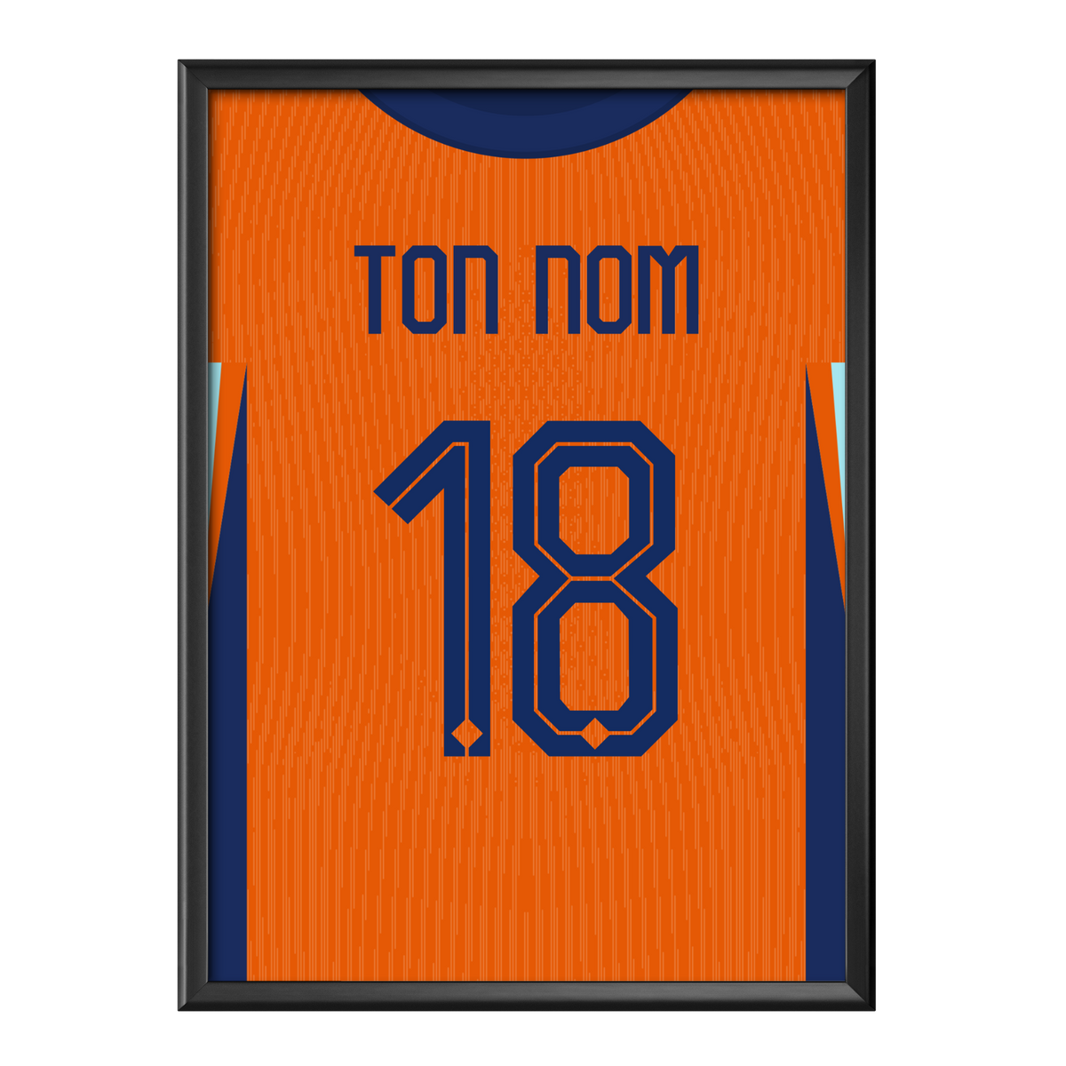 Cadre maillot Pays Bas 2024