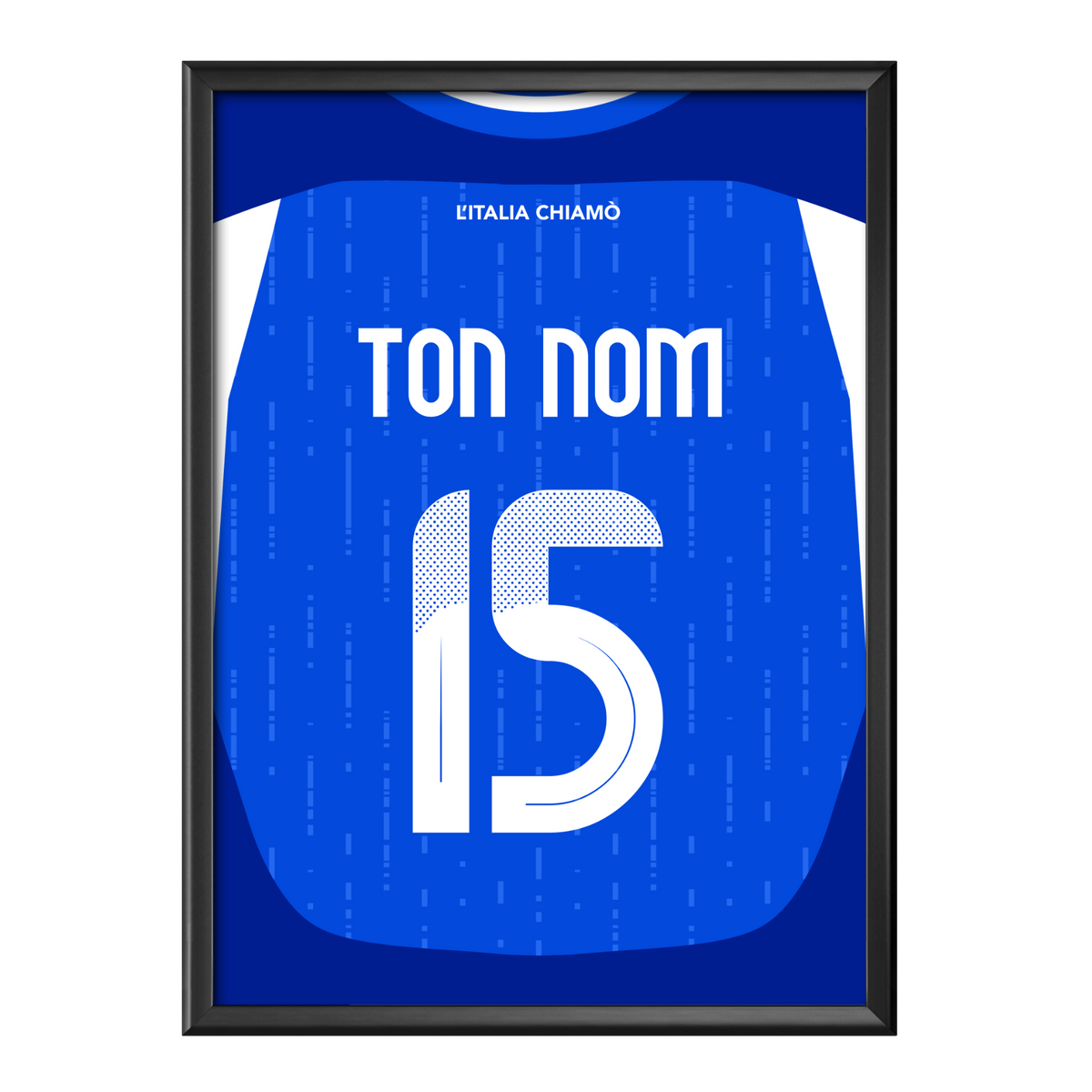 Cadre maillot Italie 2024