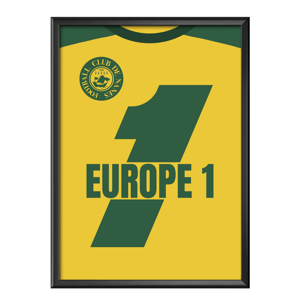 Cadre Maillot Nantes 1979