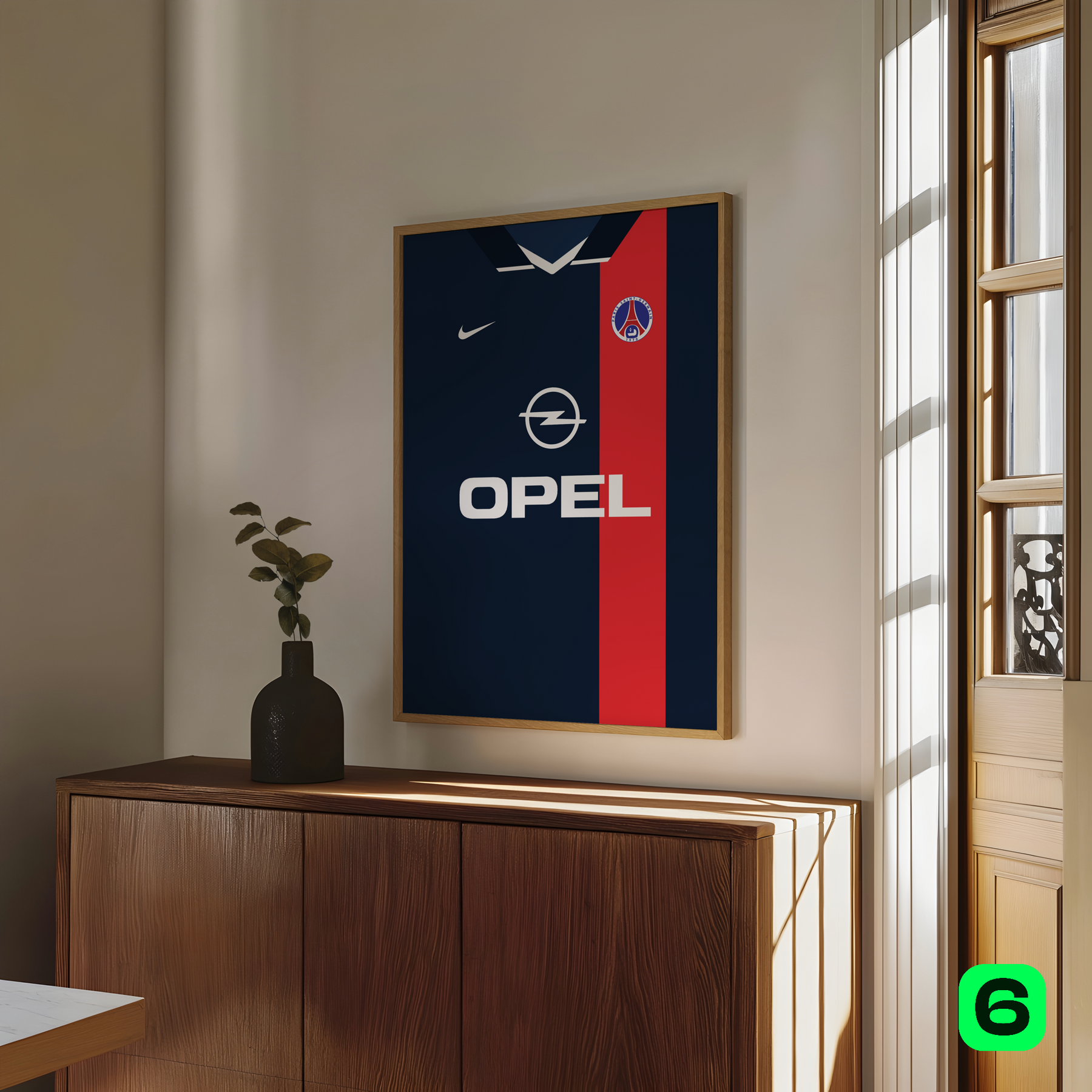 Cadre Maillot Paris 2001