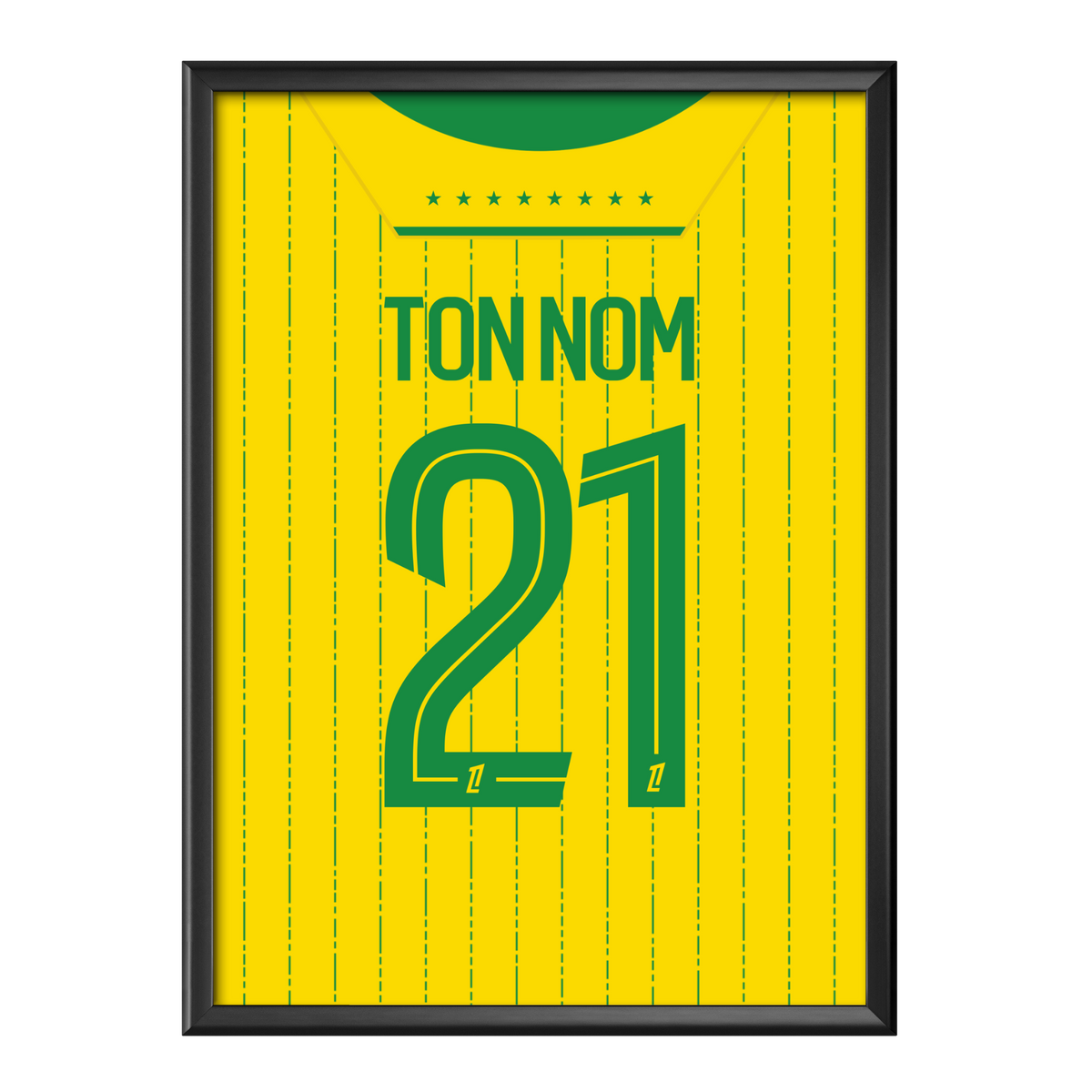 Cadre maillot Nantes 2025/2026