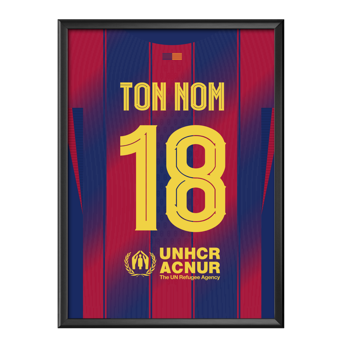 Cadre maillot FC Barcelone 2025/2026