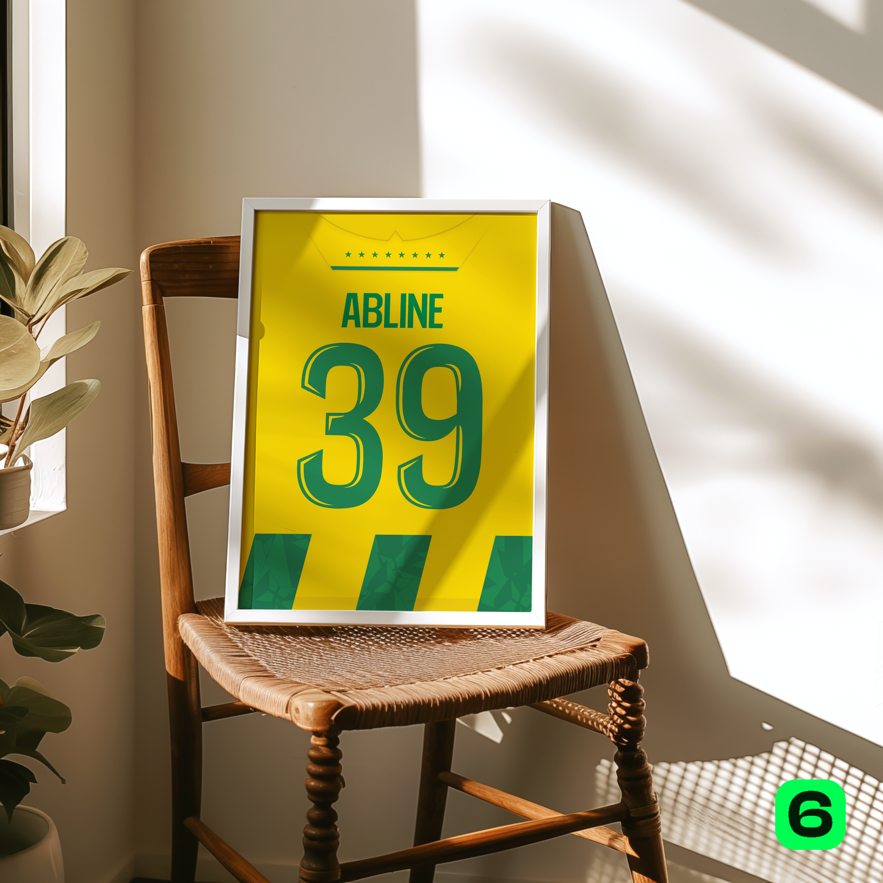 Cadre maillot Nantes 2024/25