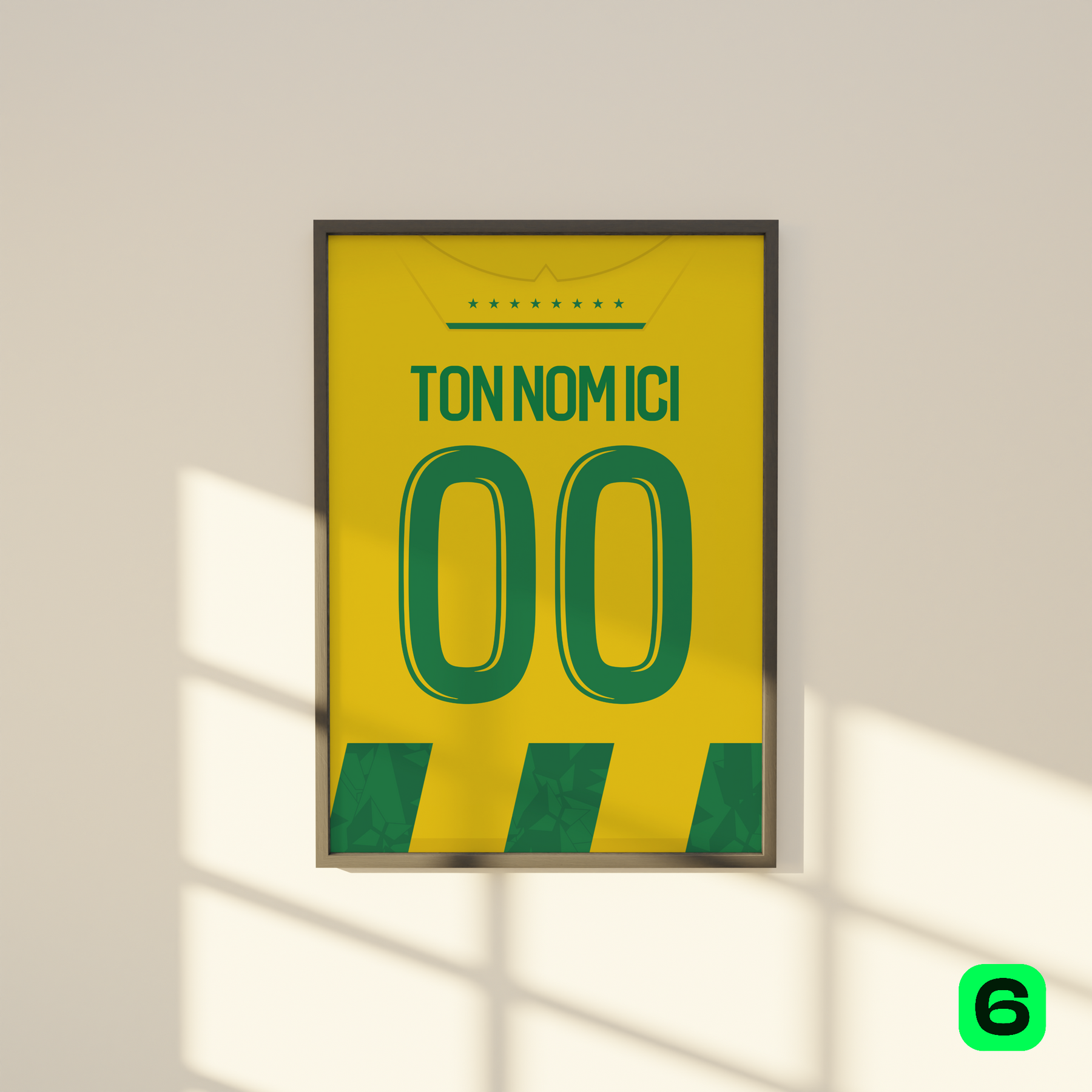 Cadre maillot Nantes 2024/25