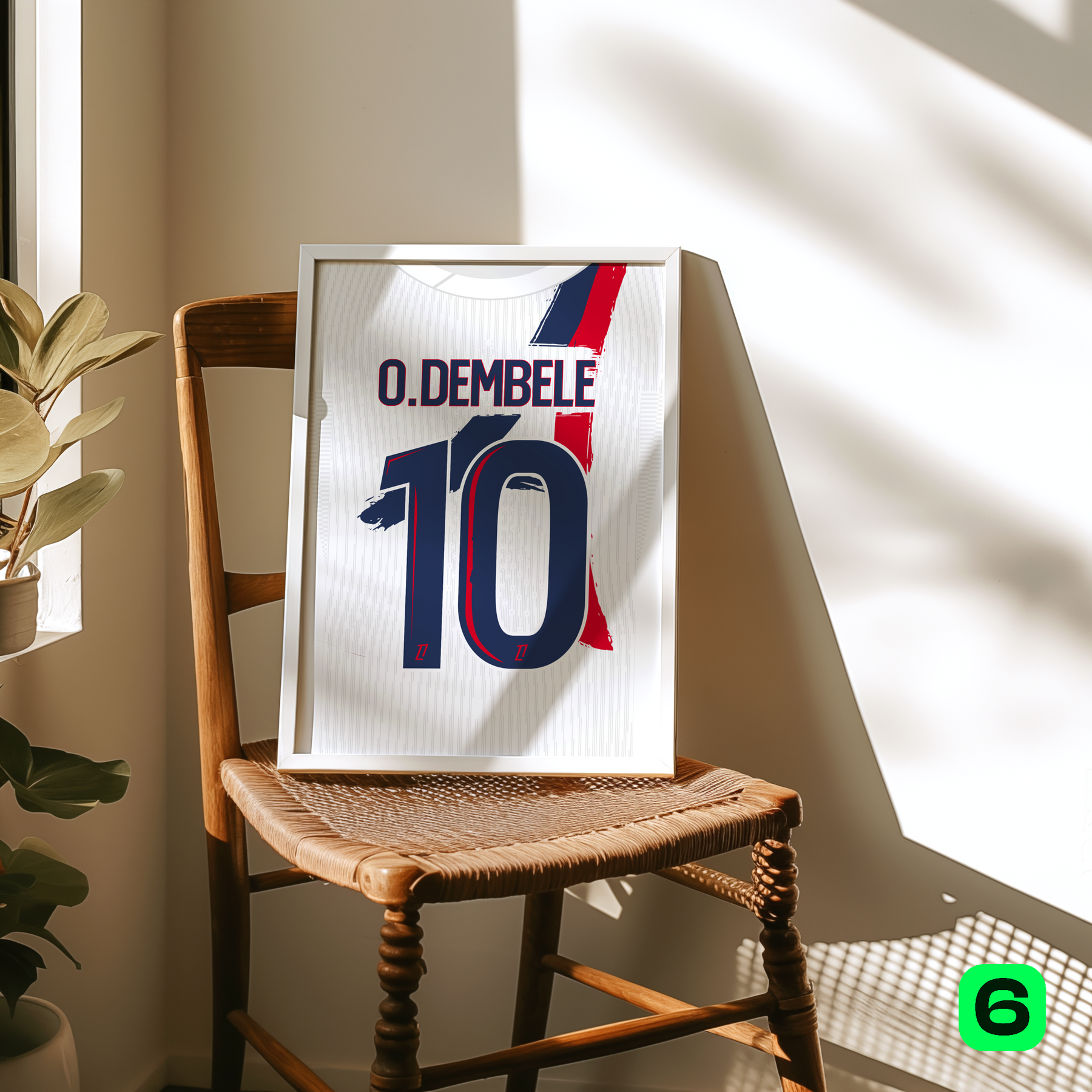 Cadre maillot Paris Extérieur 2025/2026