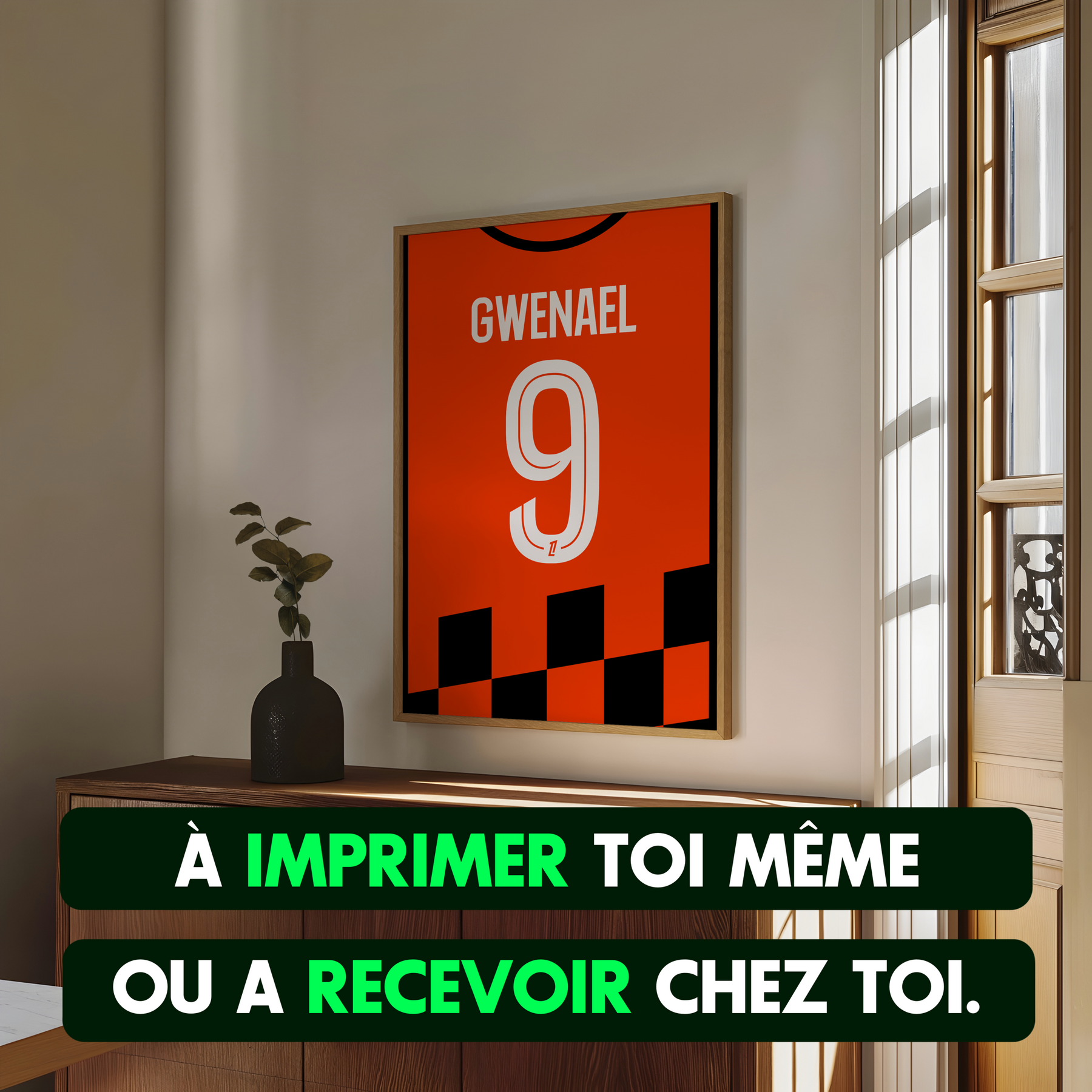 Cadre maillot Lorient 2025/2026