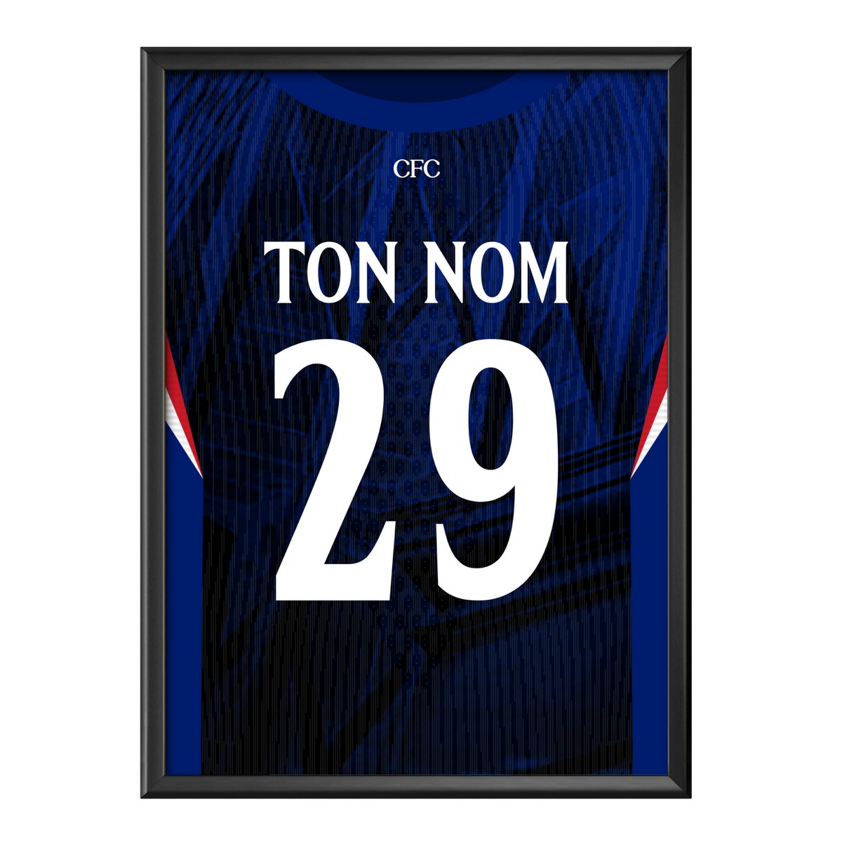 Cadre maillot Chelsea Domicile 2025/2026