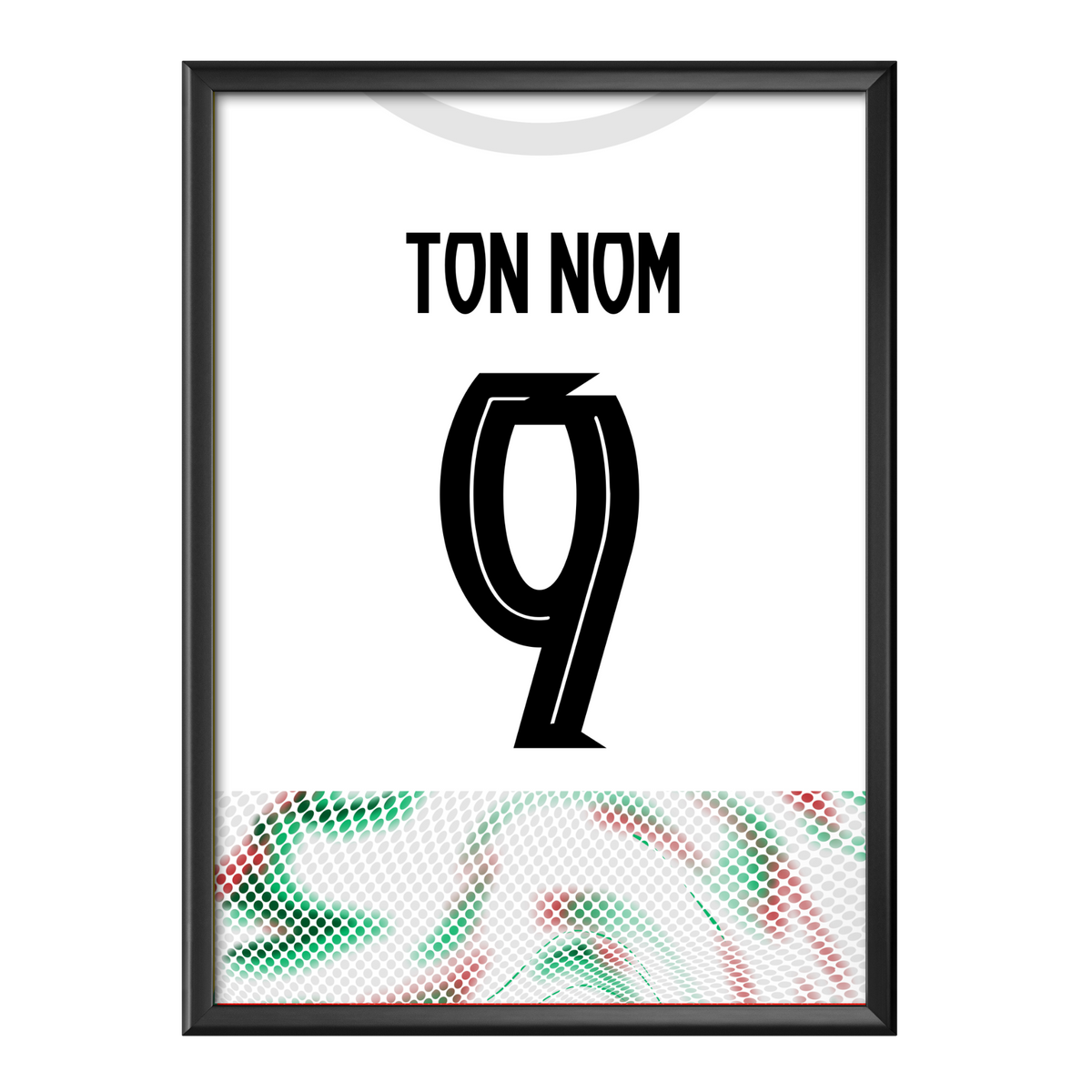 Cadre maillot Portugal Extérieur 2025