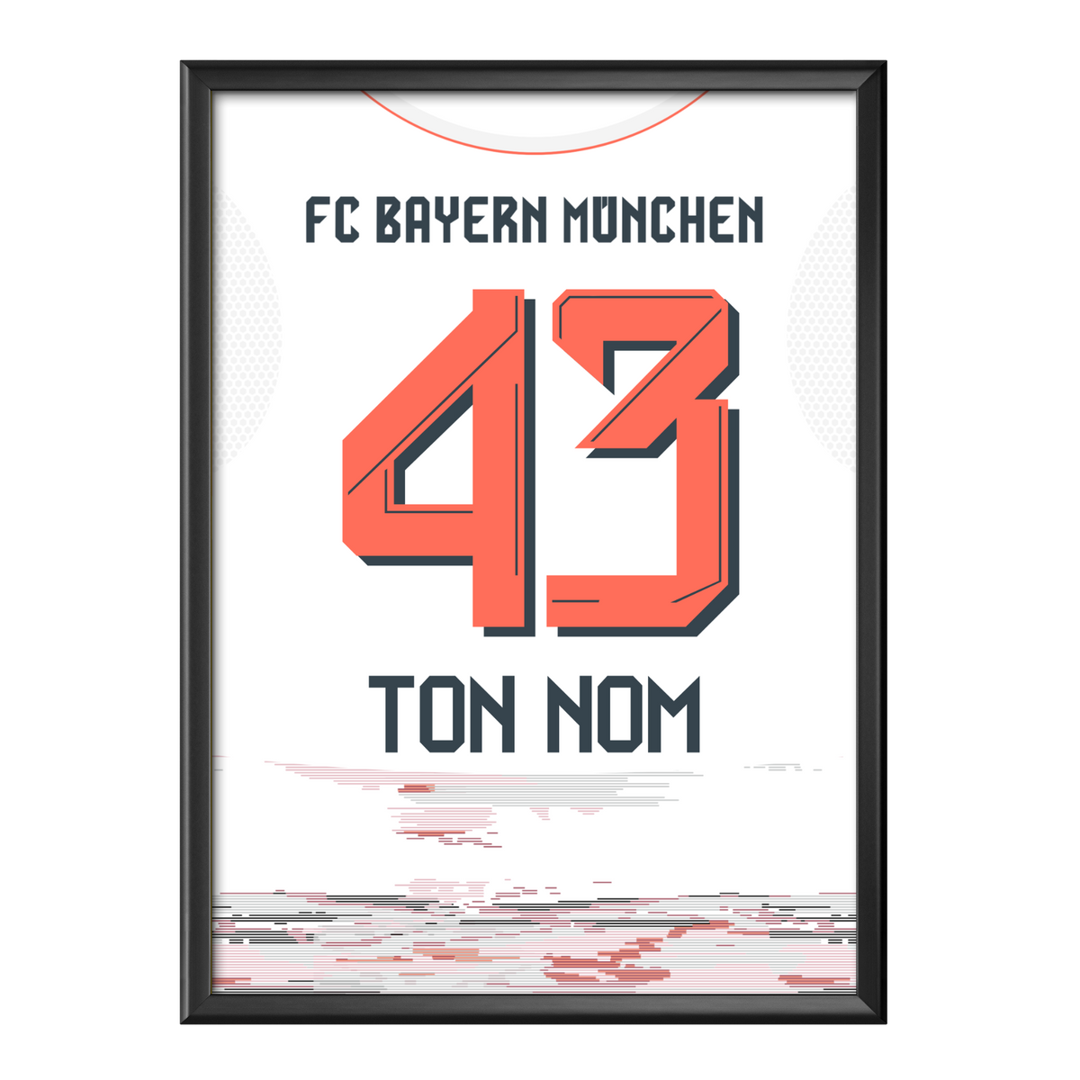 Cadre maillot Bayern Munich Extérieur 2025/2026