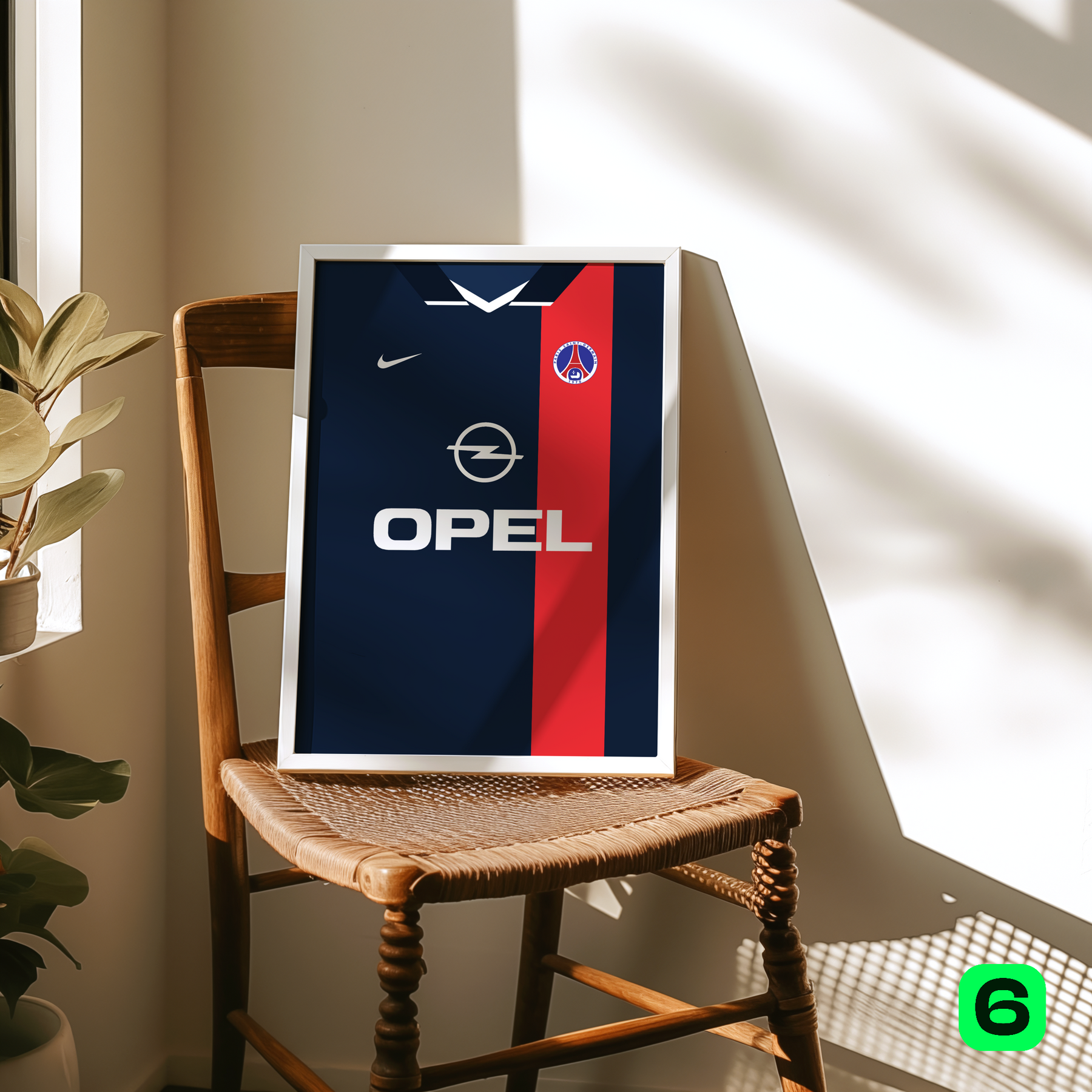 Cadre Maillot Paris 2001