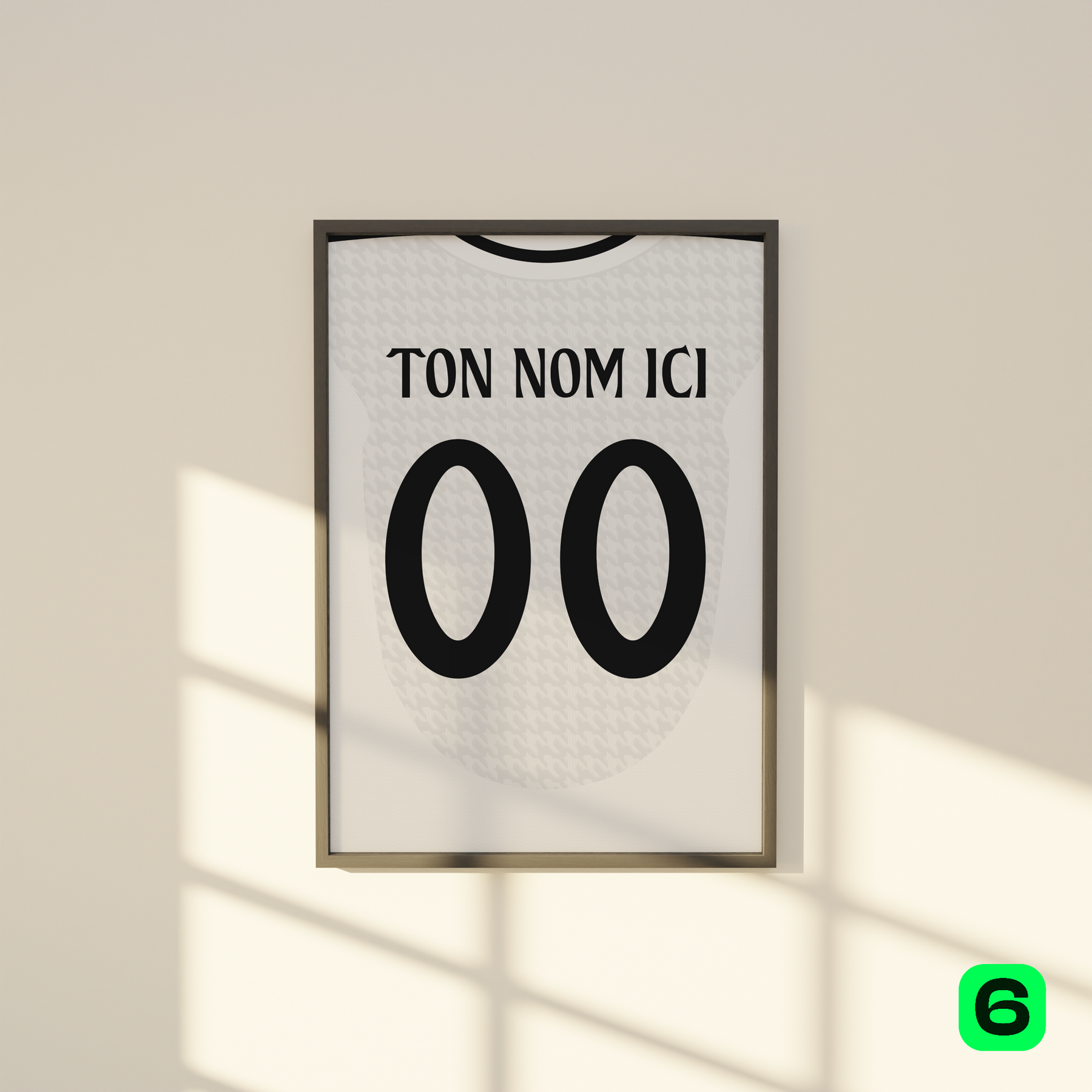 Cadre maillot Real Madrid 2024/25