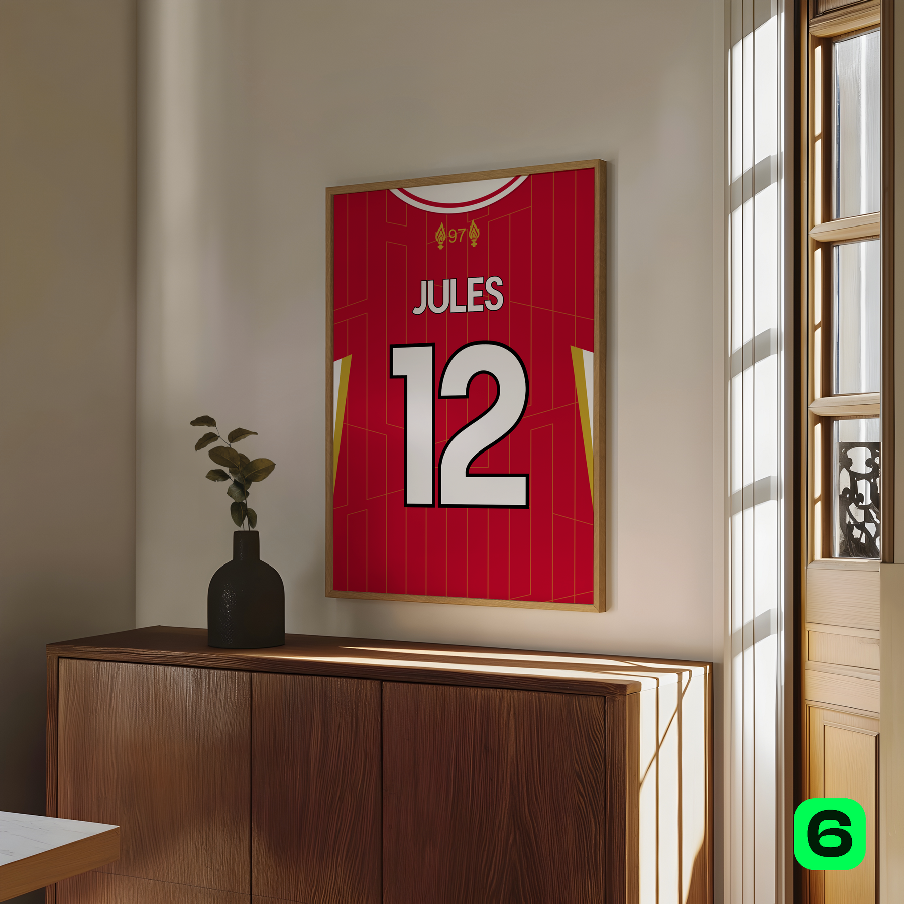 Cadre maillot Liverpool 2024/25