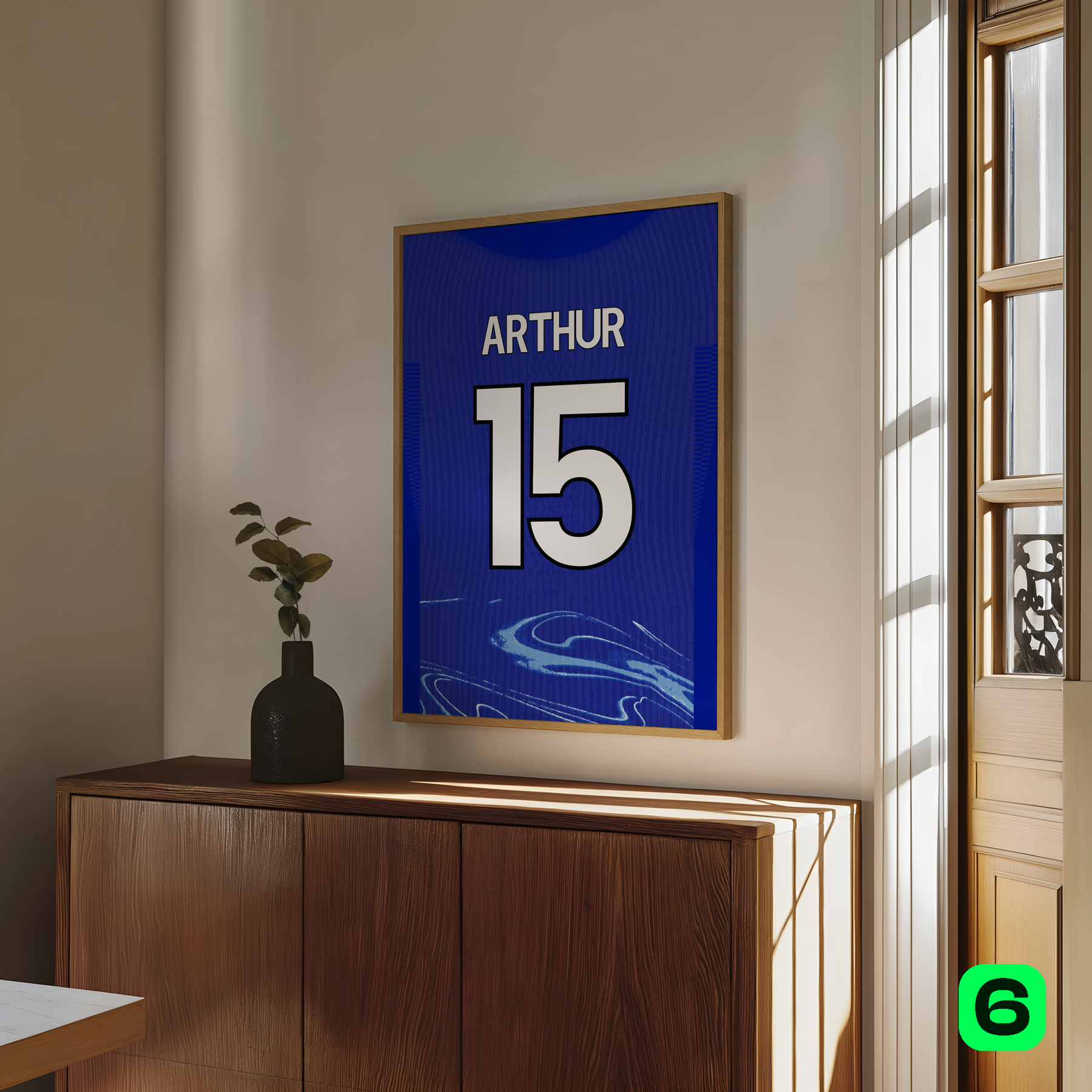 Cadre maillot Chelsea Domicile 2024/25