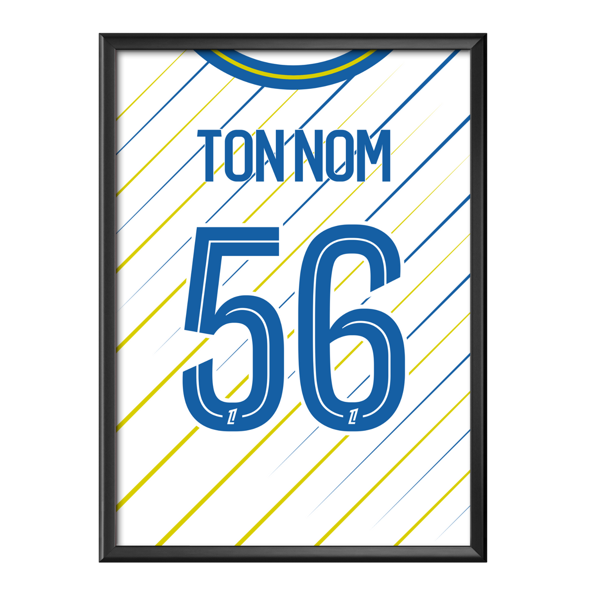 Cadre maillot Lorient Extérieur 2025/2026