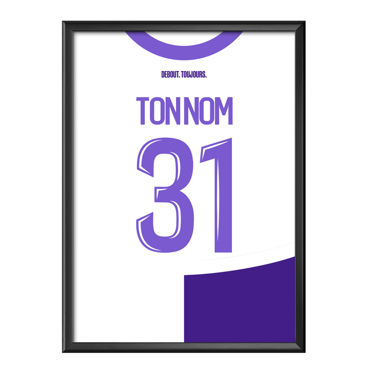 Cadre maillot Toulouse 2025/2026