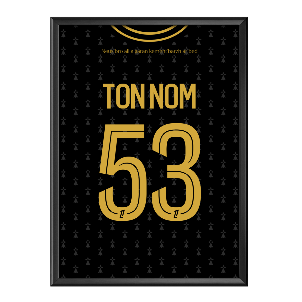 Cadre maillot Lorient Third 2025/2026