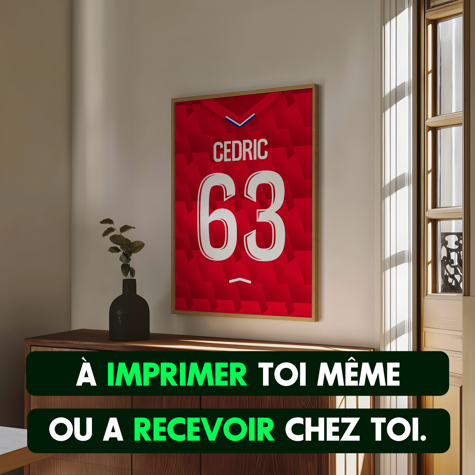 Cadre maillot Lille 2025/2026