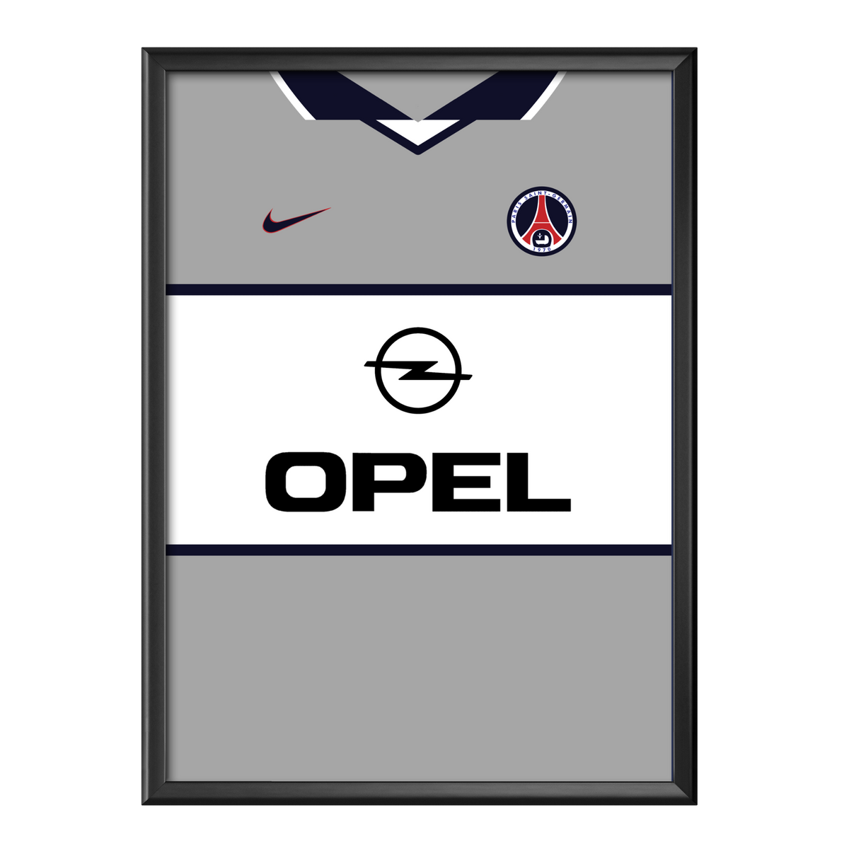 Cadre maillot Paris 2001