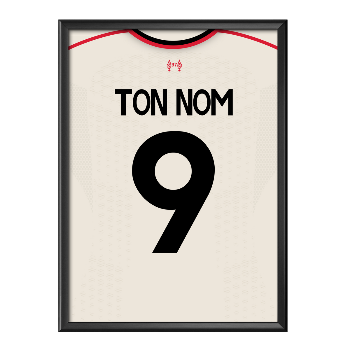 Cadre maillot Liverpool Extérieur 2025/2026