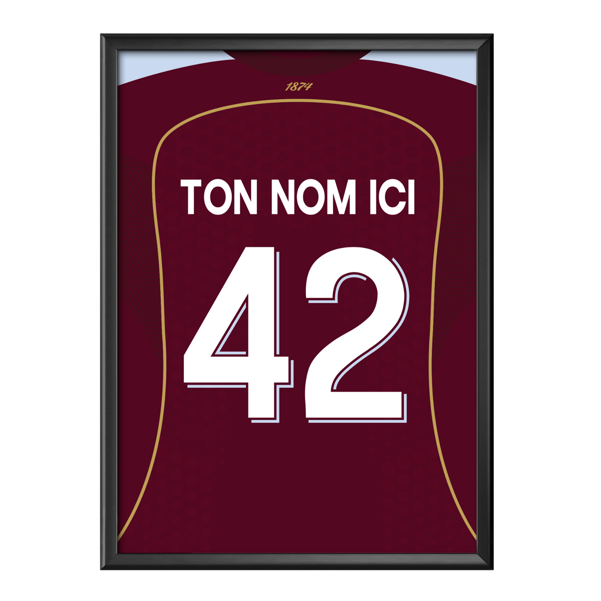 Cadre maillot Aston Villa 2025/2026