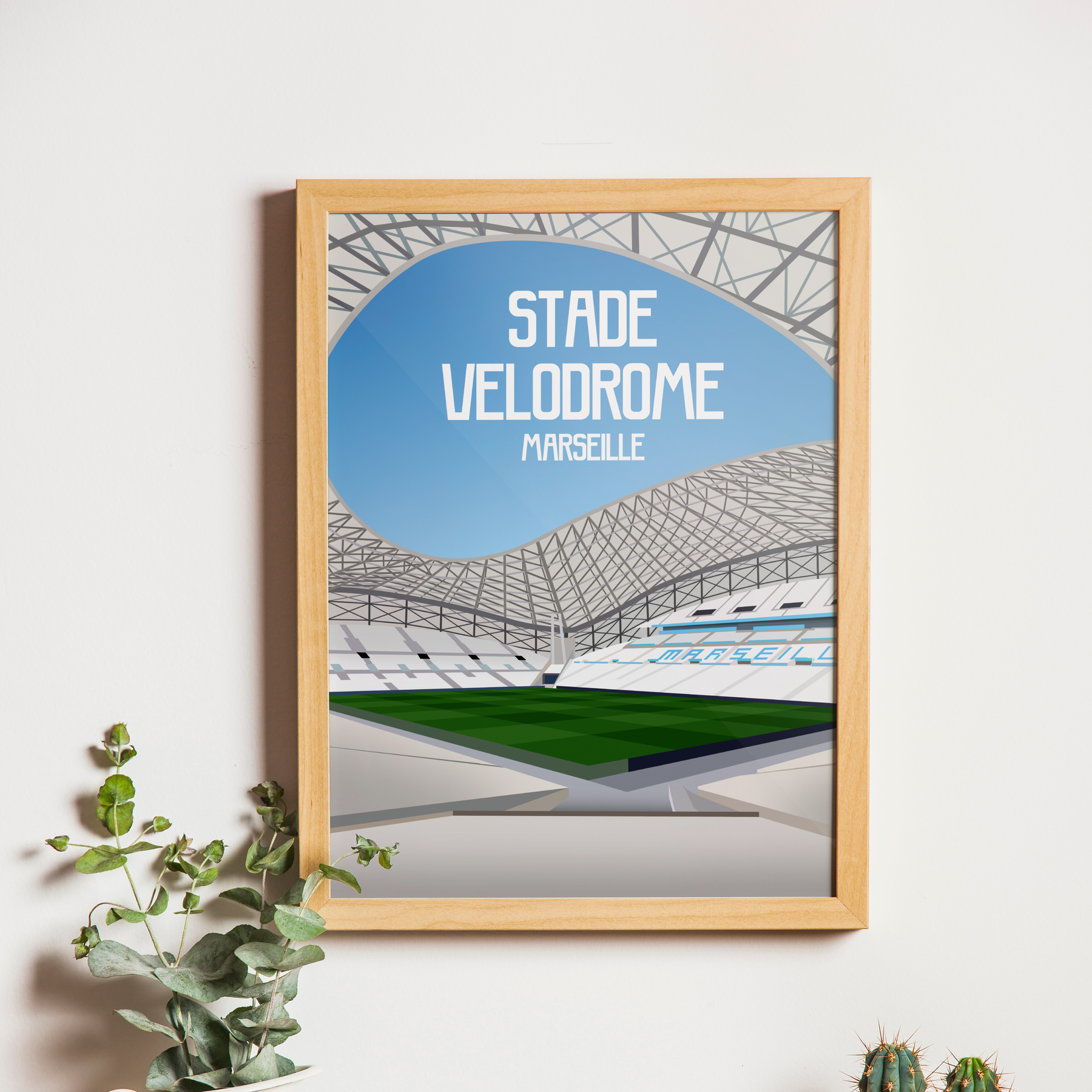 Cadre Stade Vélodrome - Marseille