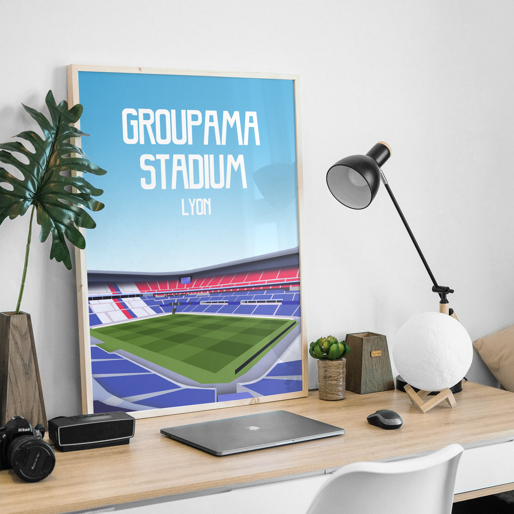 Cadre Groupama Stadium - Olympique Lyonnais