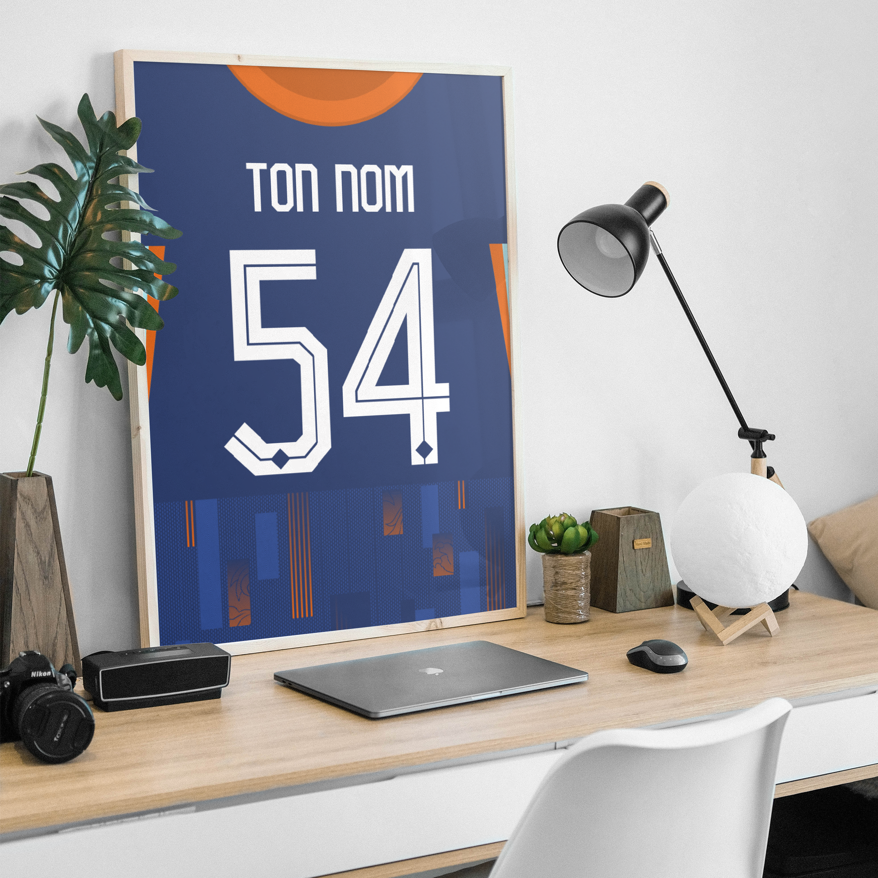 Cadre maillot Pays Bas 2024 - Extérieur