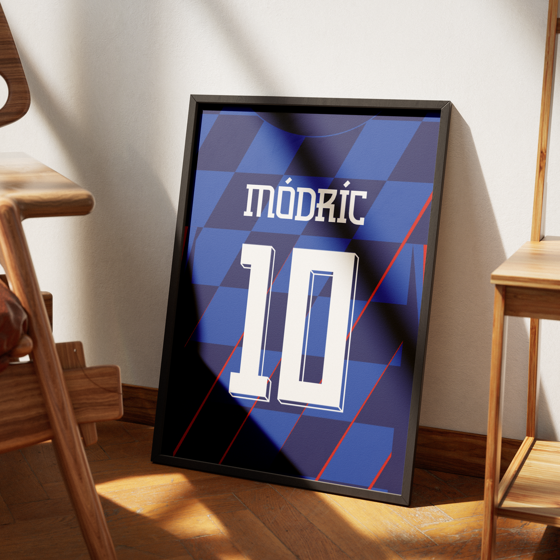 Cadre maillot Croatie 2024 - Extérieur