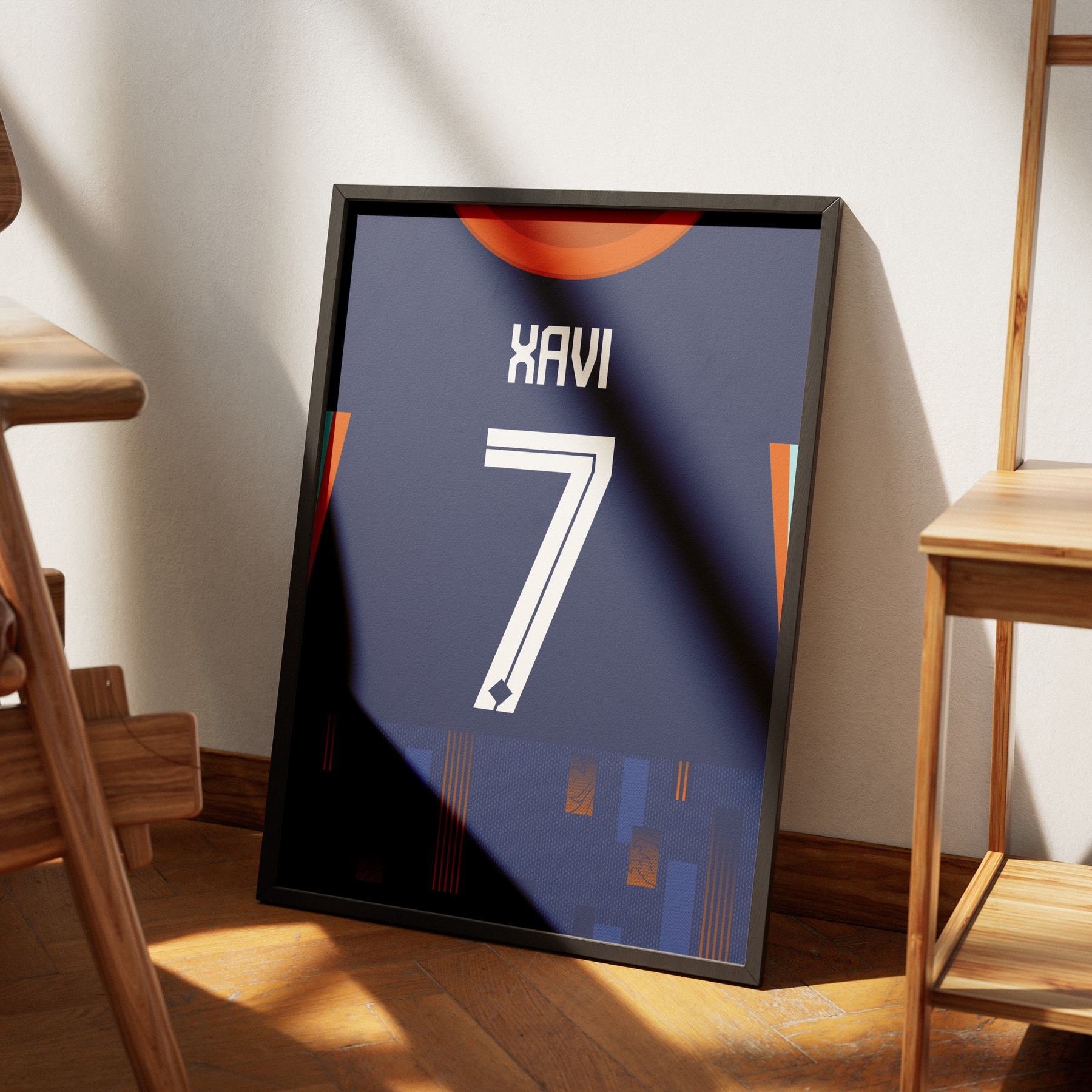 Cadre maillot Pays Bas 2024 - Extérieur