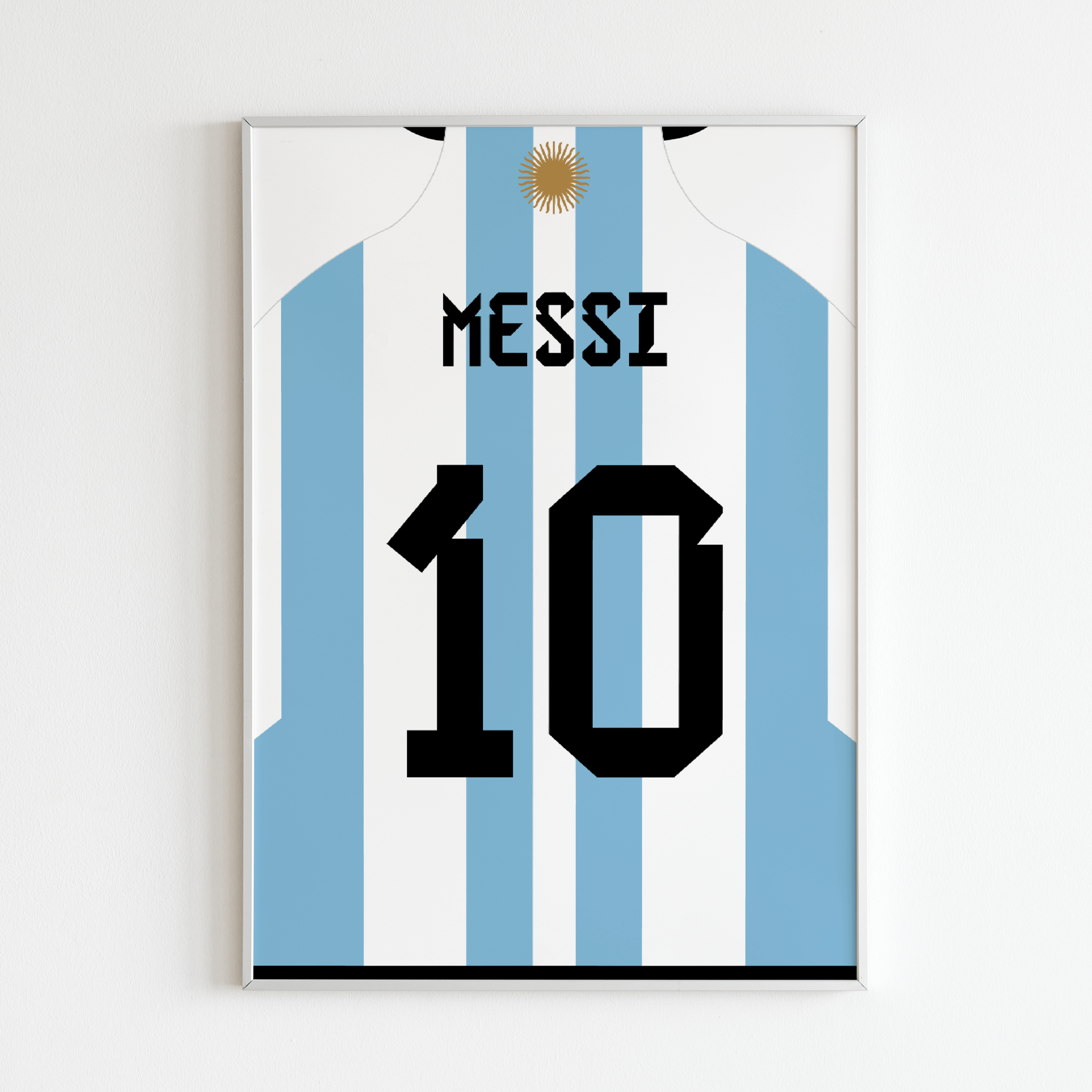 Poster maillot Argentine 2022 6 MÈTRES