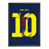 Cadre Icône Lionel Messi 2014