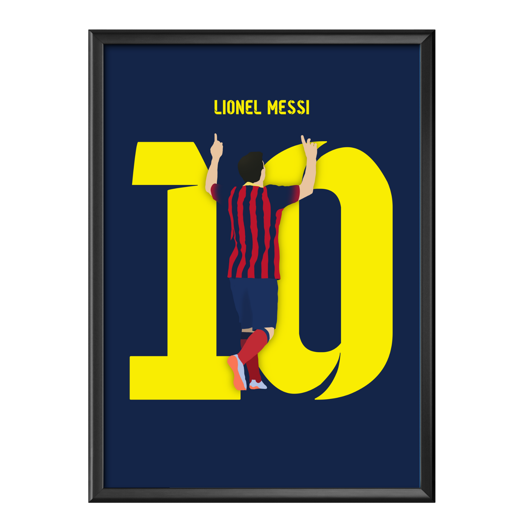 Cadre Icône Lionel Messi 2014