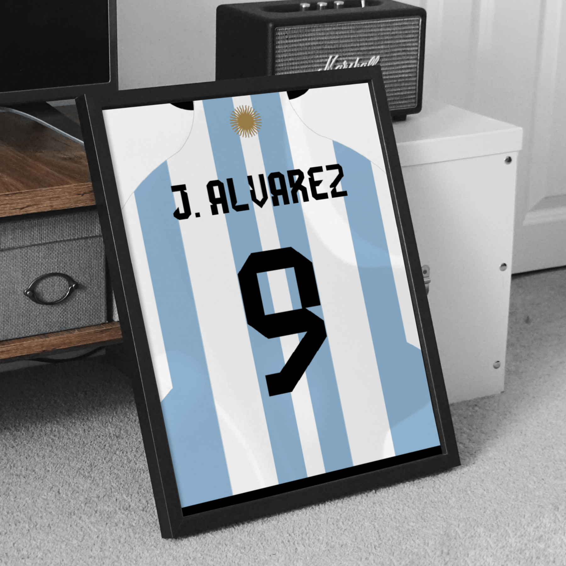 Poster maillot Argentine 2022 6 MÈTRES