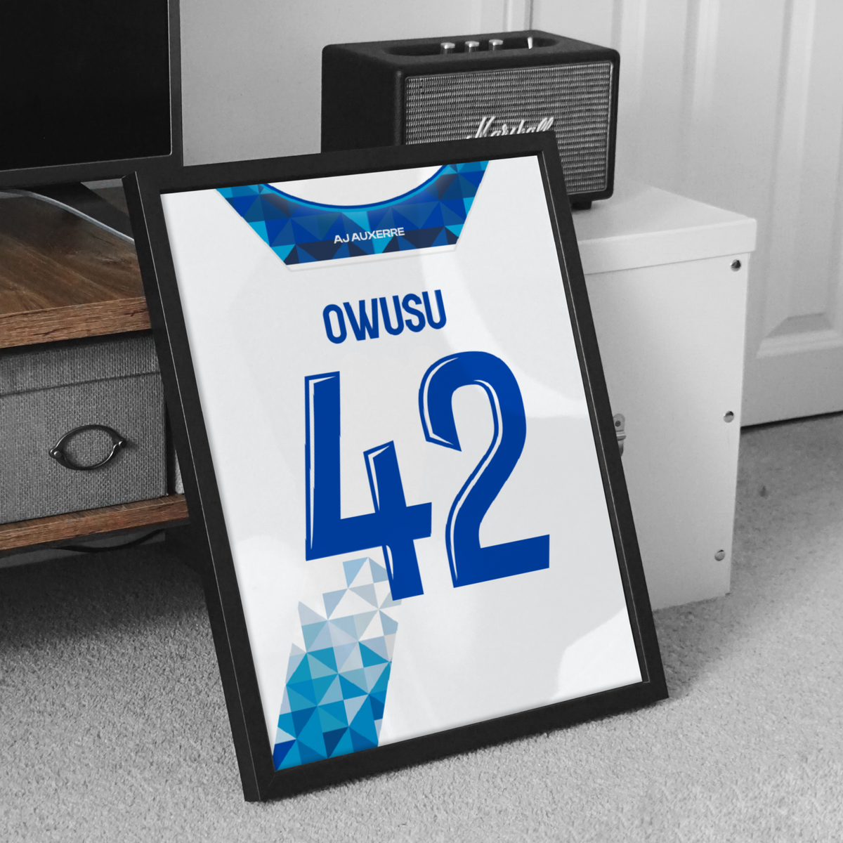 Poster maillot AJ Auxerre 2024/25